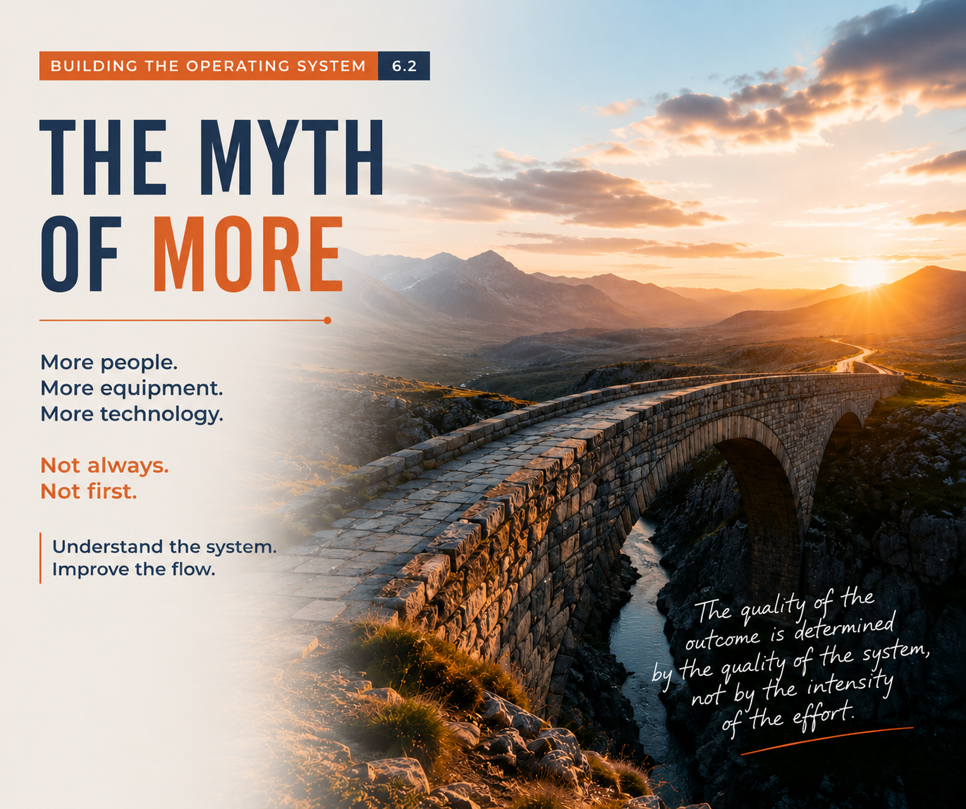 The Myth of More