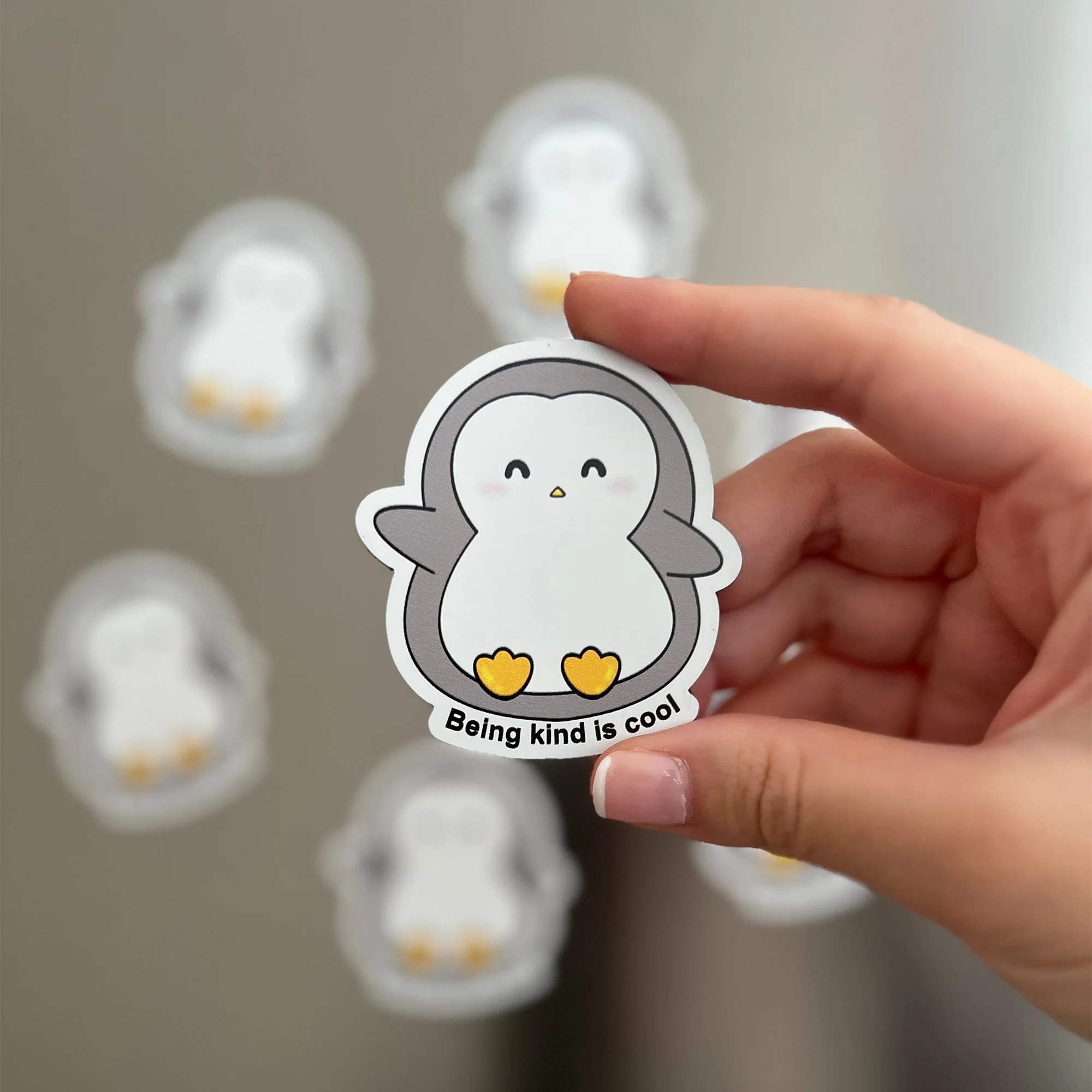 Penguin - Being kind is cool magnet