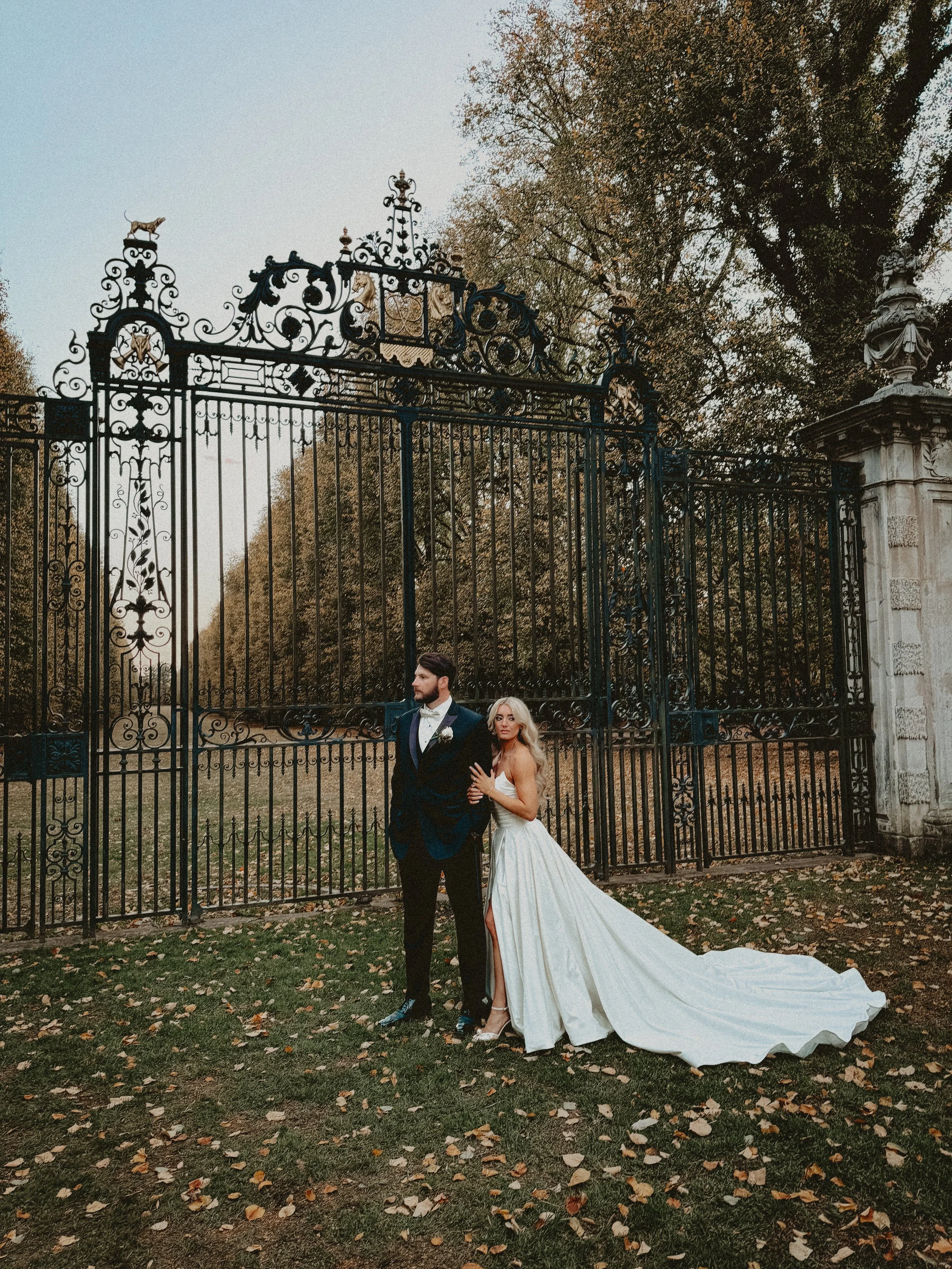long island fall wedding content creator