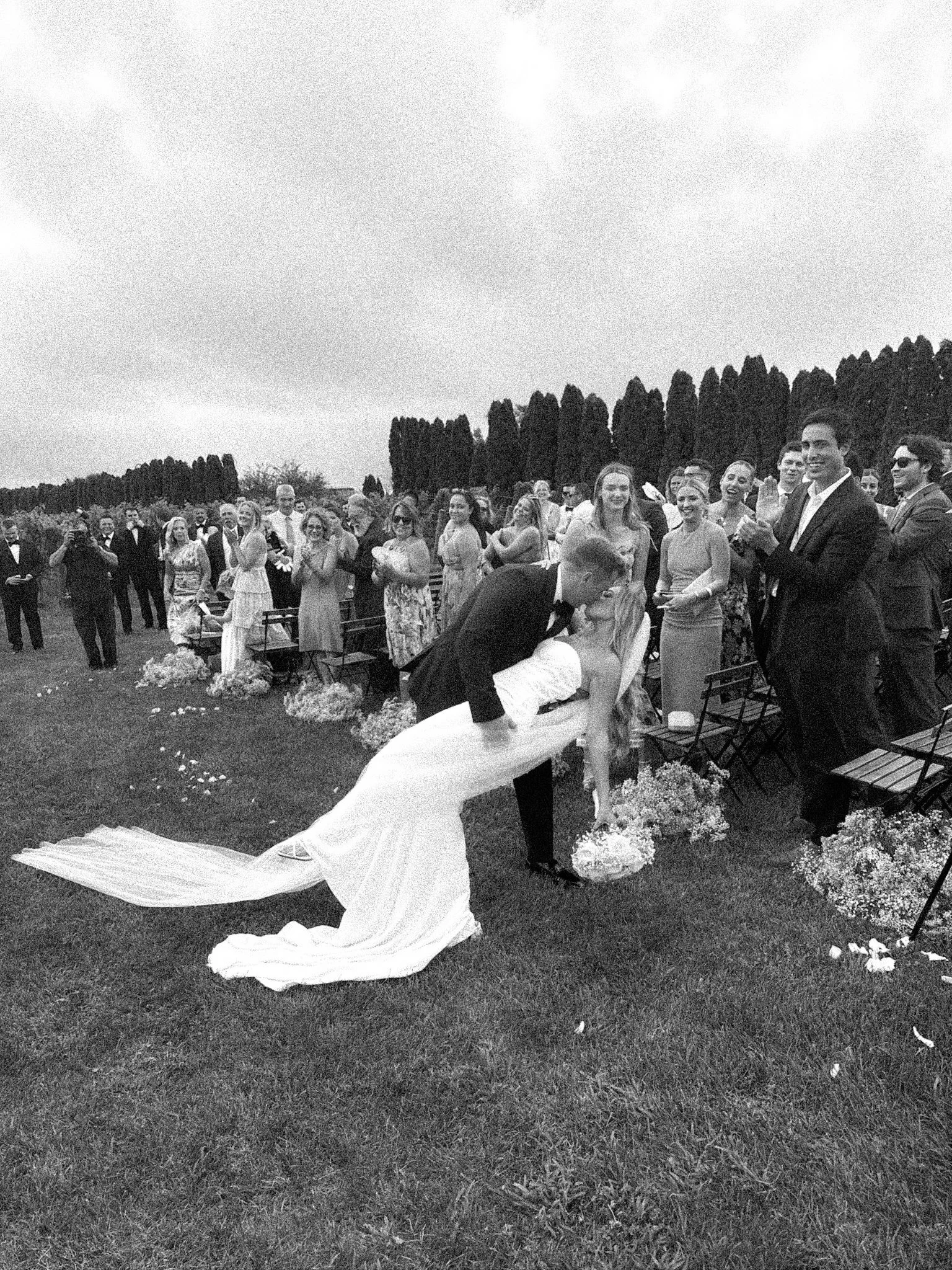 long island content creator vineyard wedding