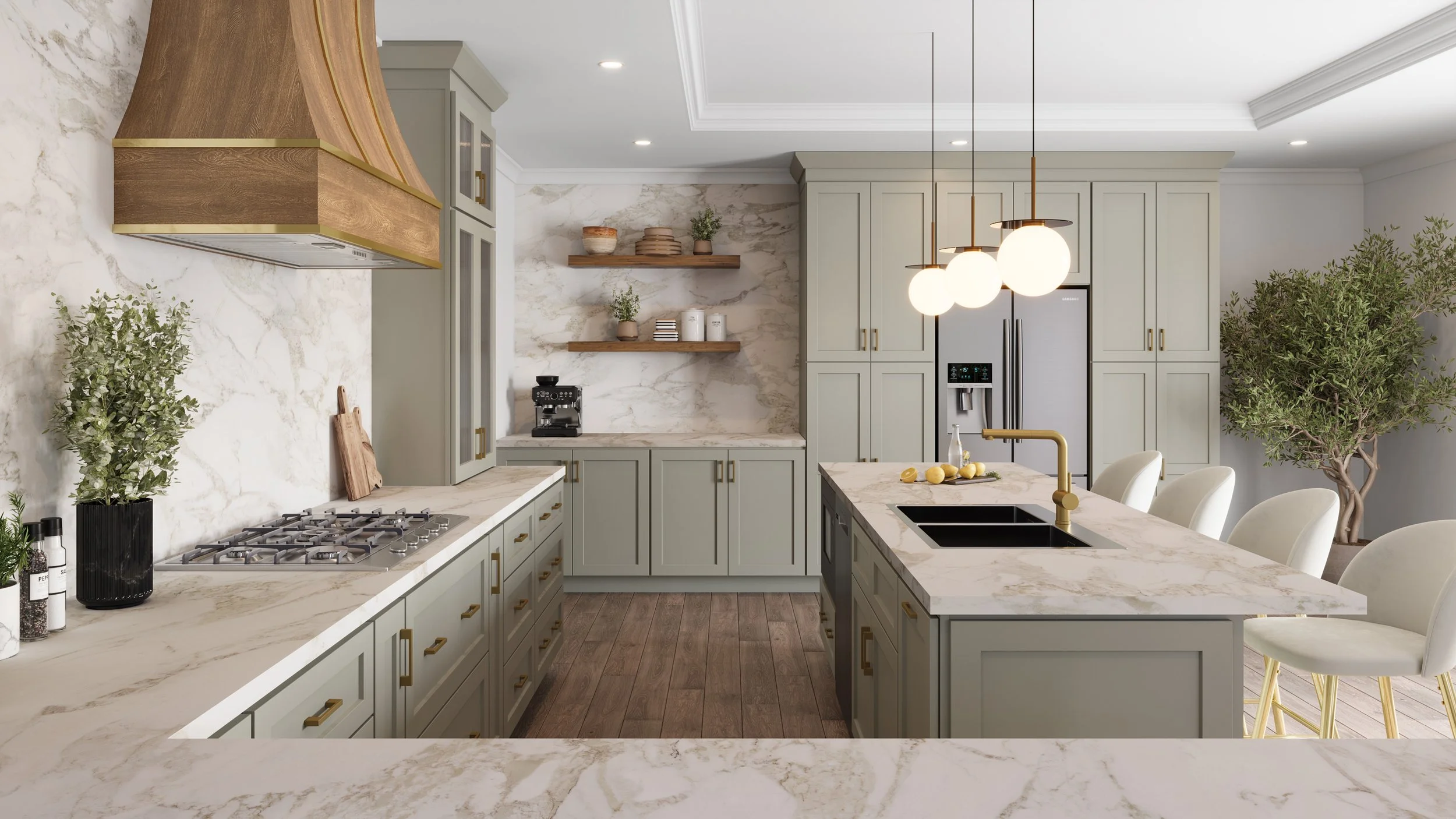 Shaker Moss Kitchen View 3.jpg