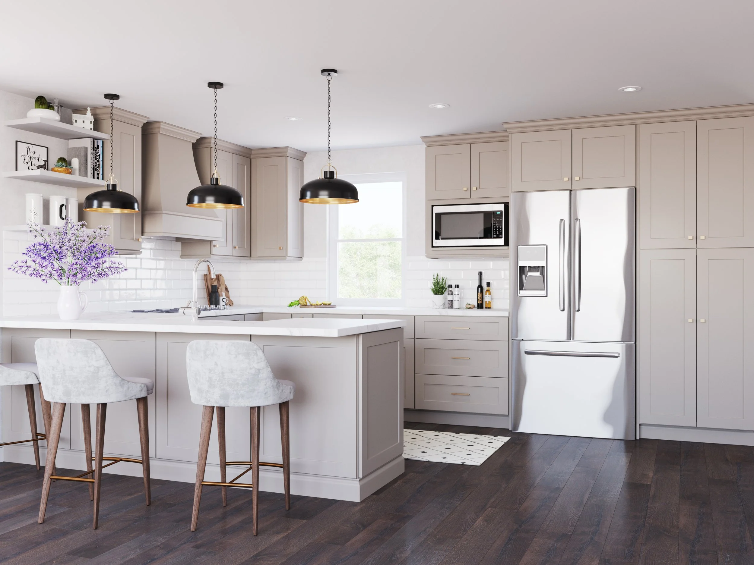 Shaker kitchen cabinets are loved for their timeless design, clean lines, and unmatched versatility. Defined by a simple recessed panel and minimal detailing, this classic style fits effortlessly into modern, farmhouse, transitional, and traditional 