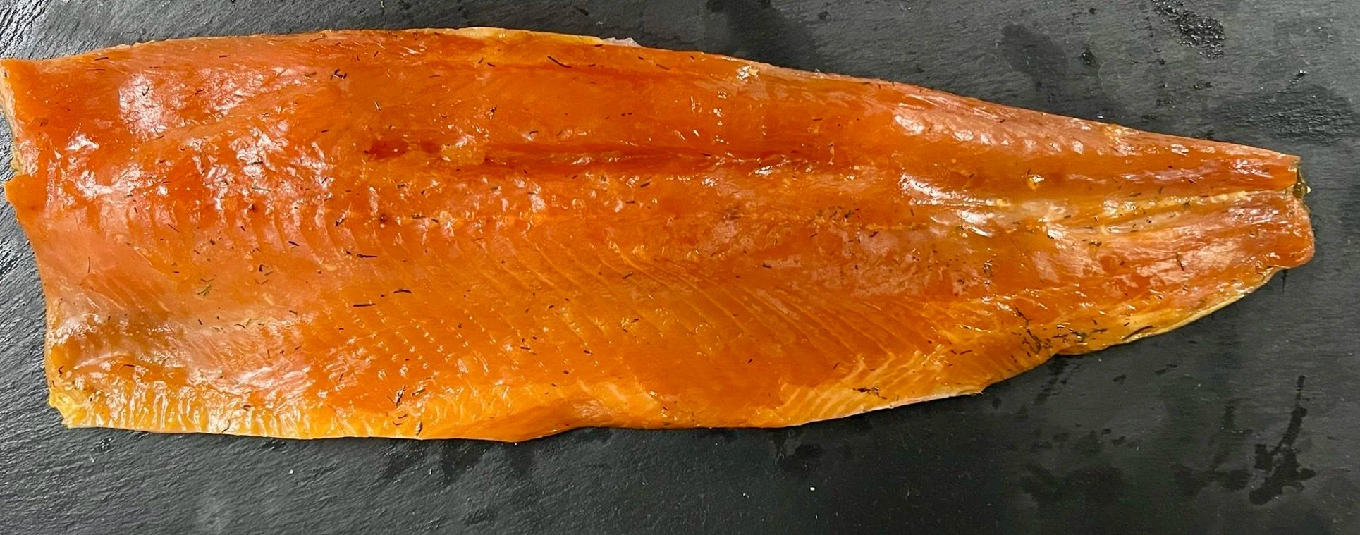 geräuchertes Lachsforellenfilet