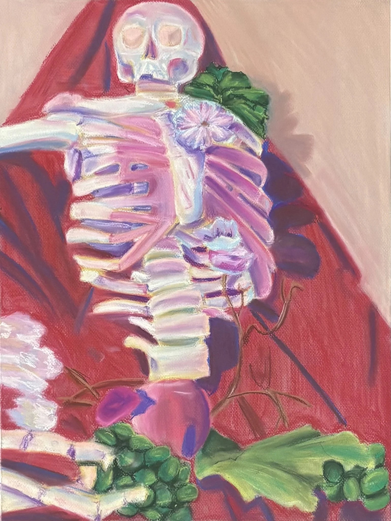 Still life study, Pastels