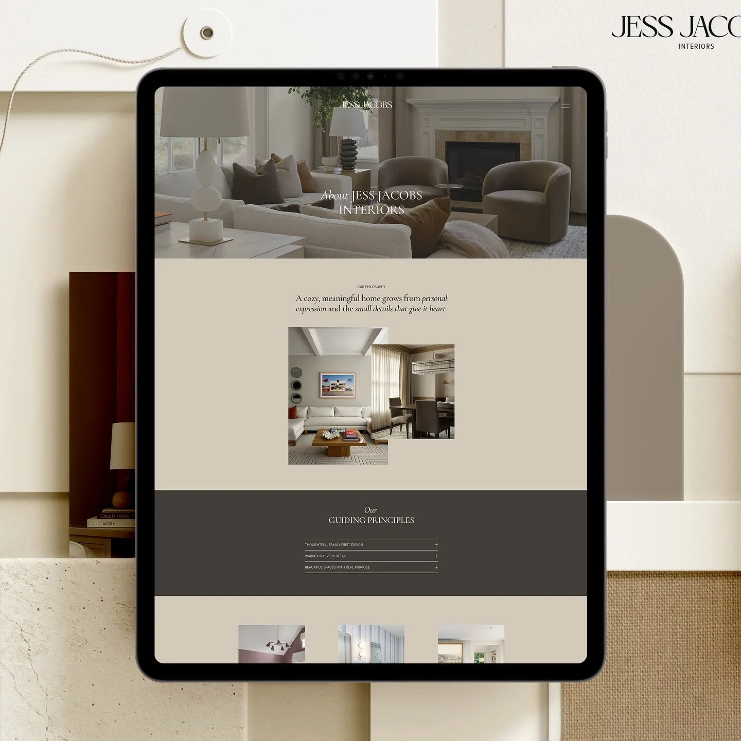 Refined, curated, and intentional.

Web design for interior designers, interior designer website, interior designer branding, branding for interior designers