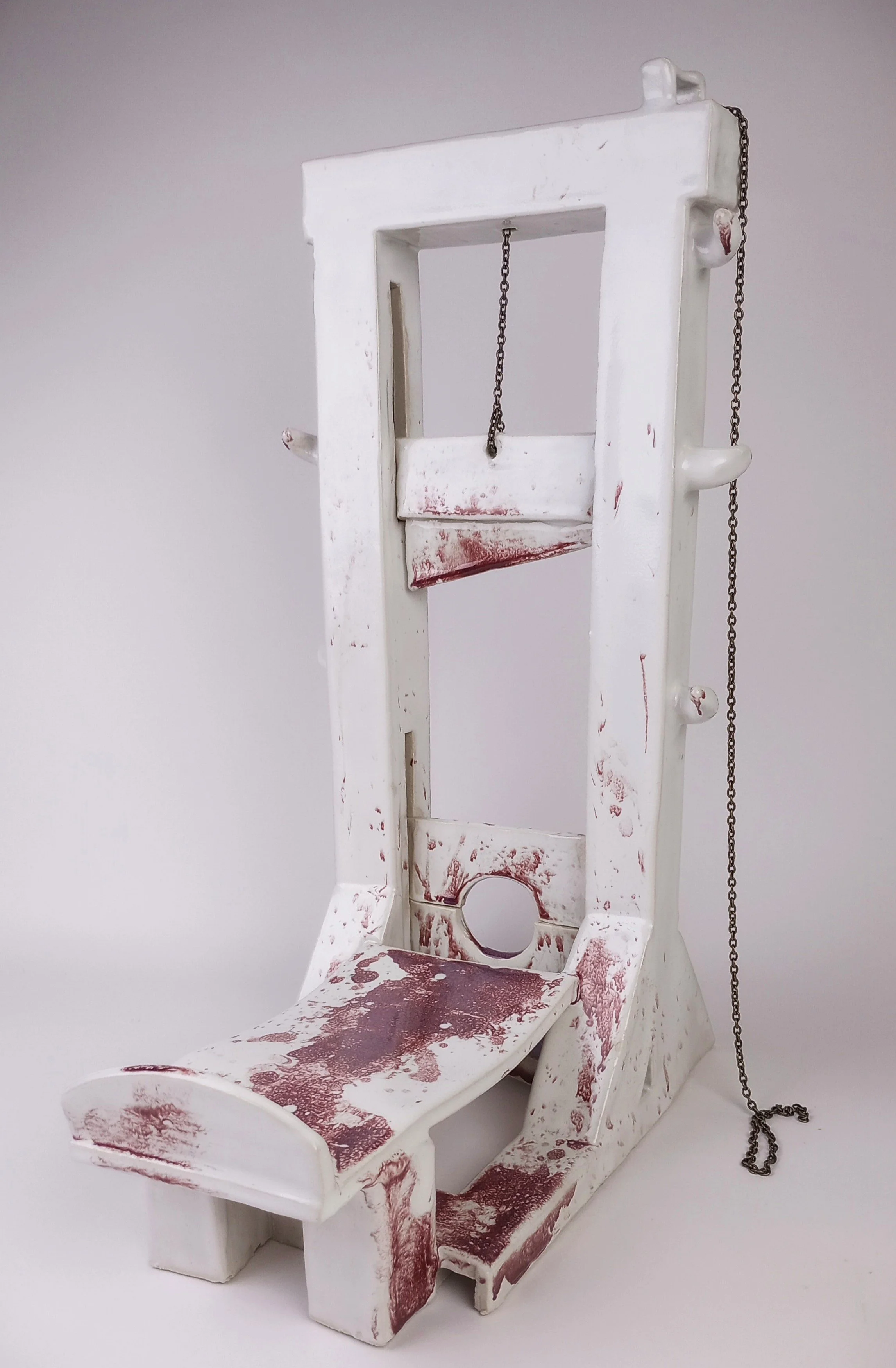 Ceramic guillotine