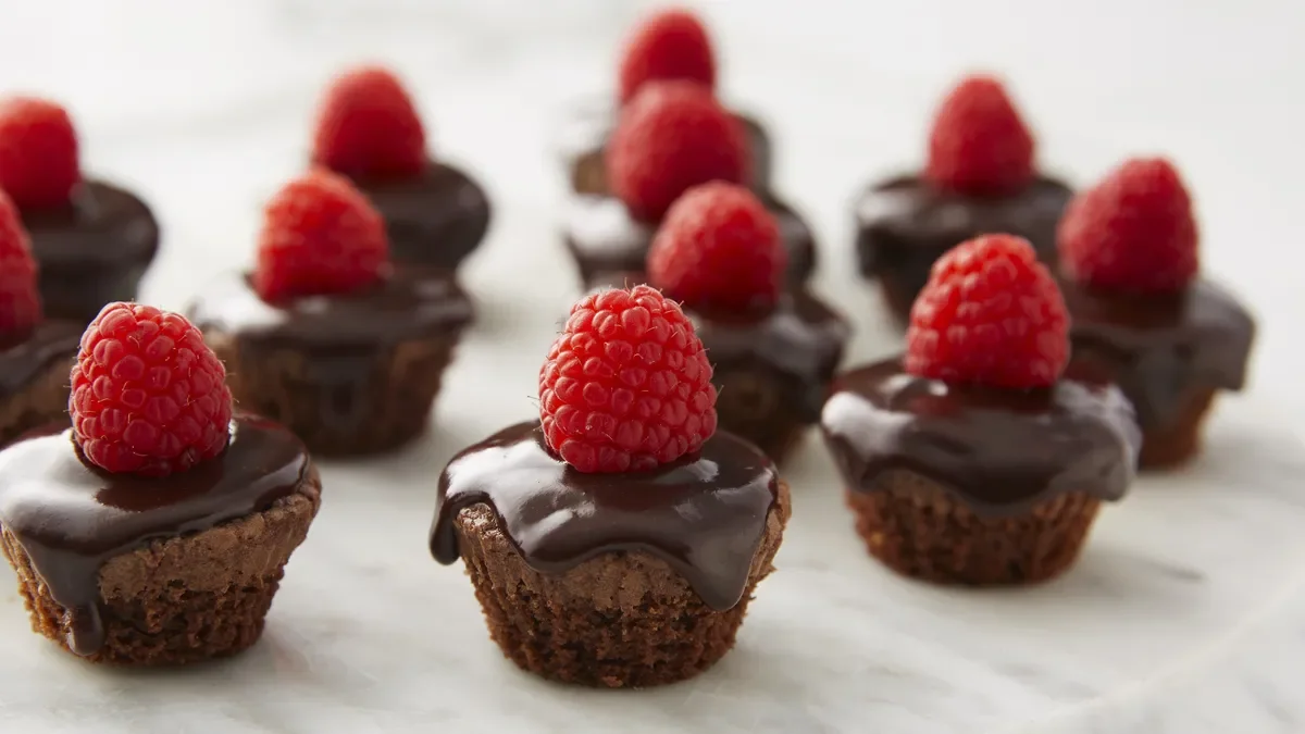 Dark Chocolate Ganache Brownie Bites (1 dozen)