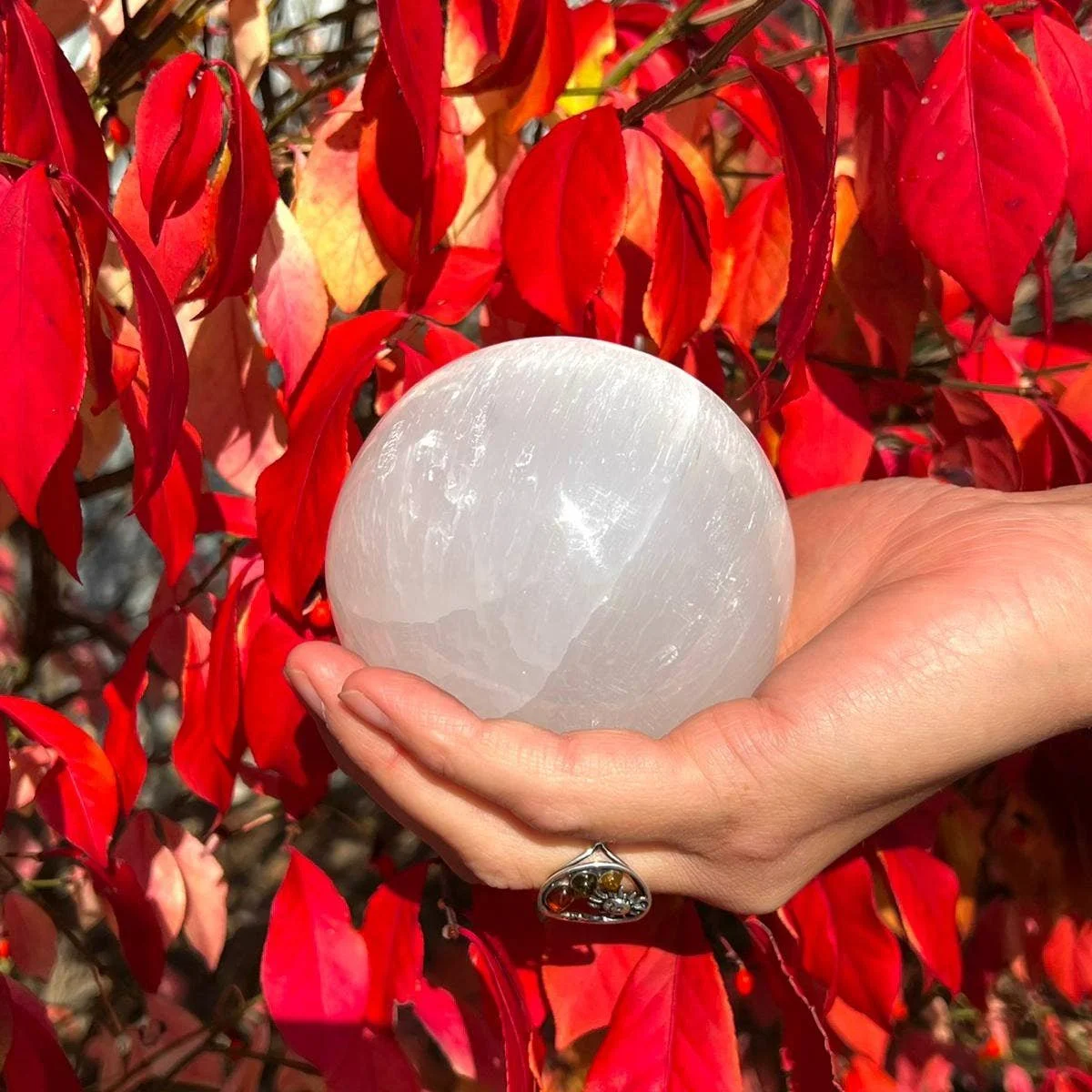 Selenite Sphere