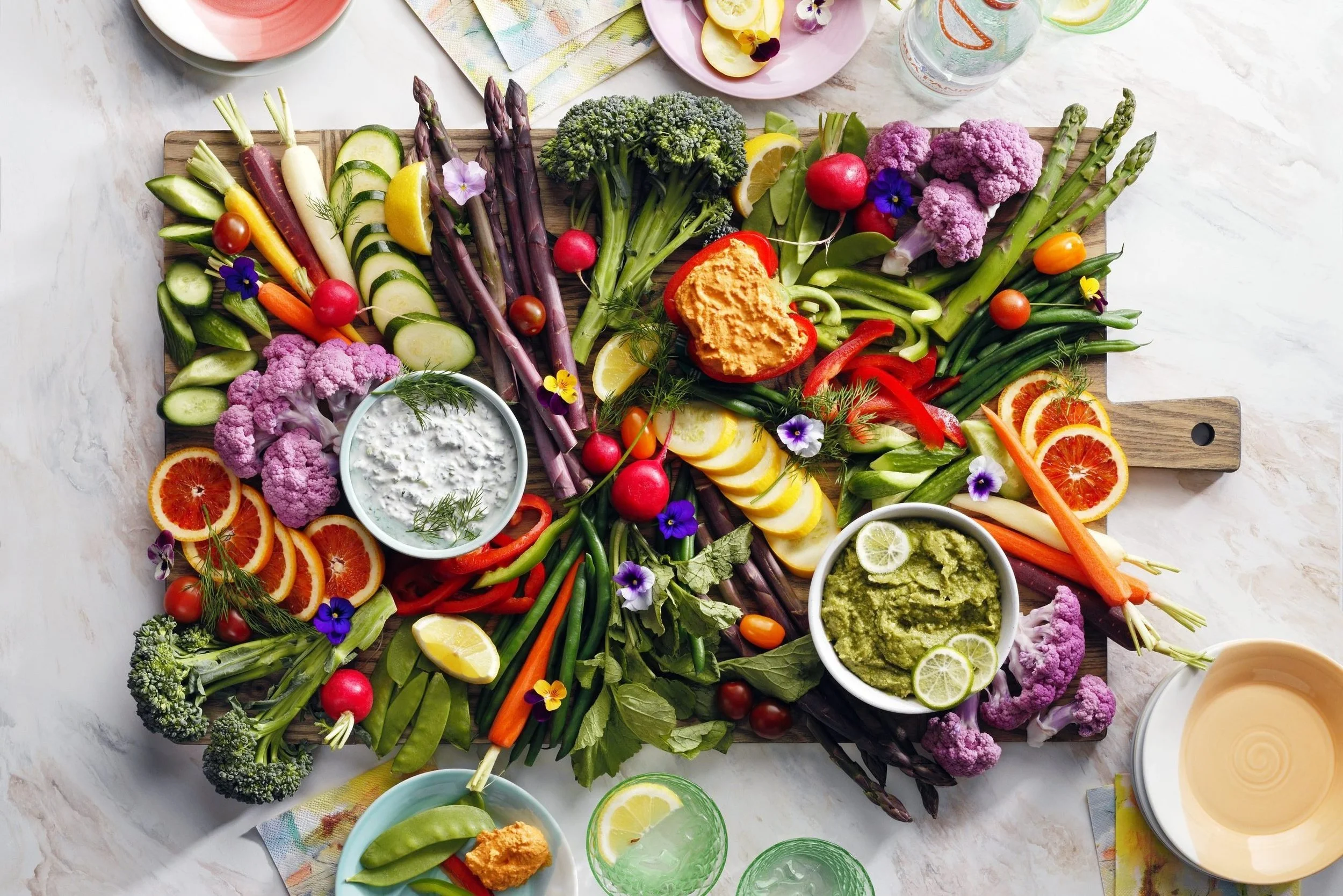 Vegetable Crudite (Serves 10)