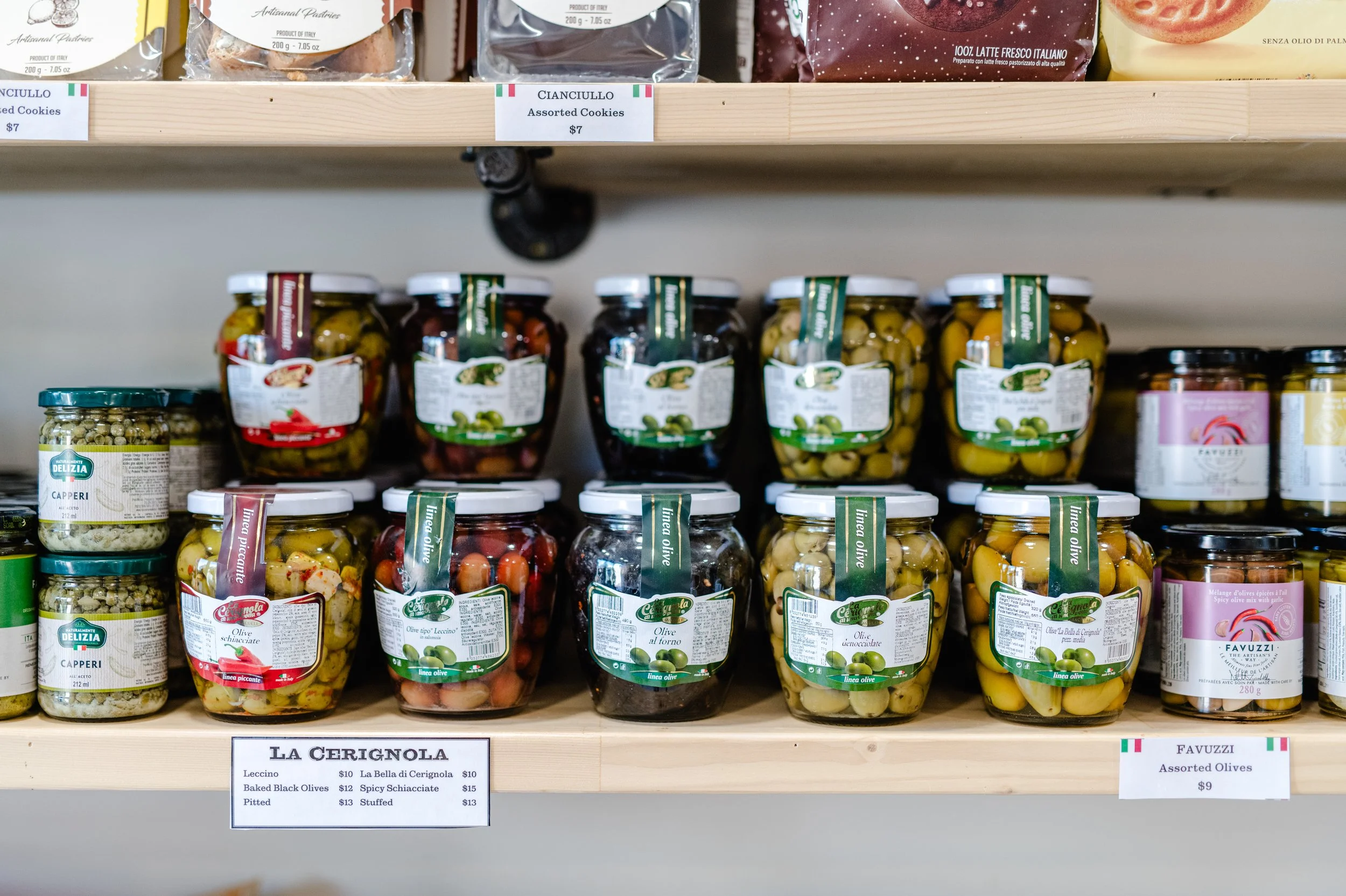 Olives and Preserves