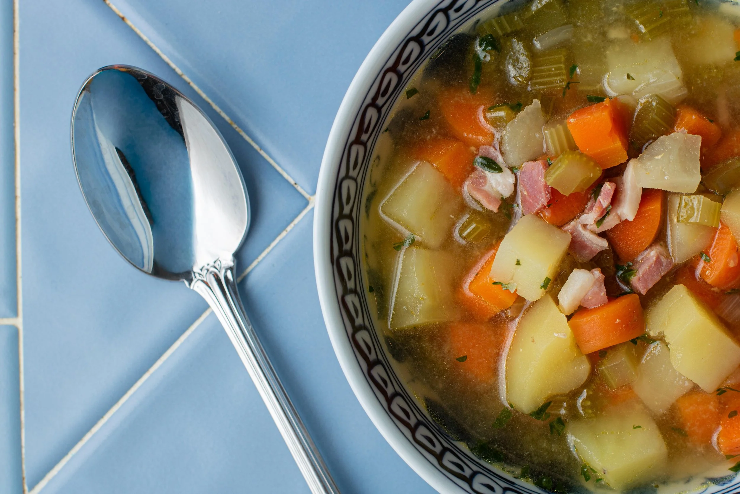Country Ham Vegetable Soup