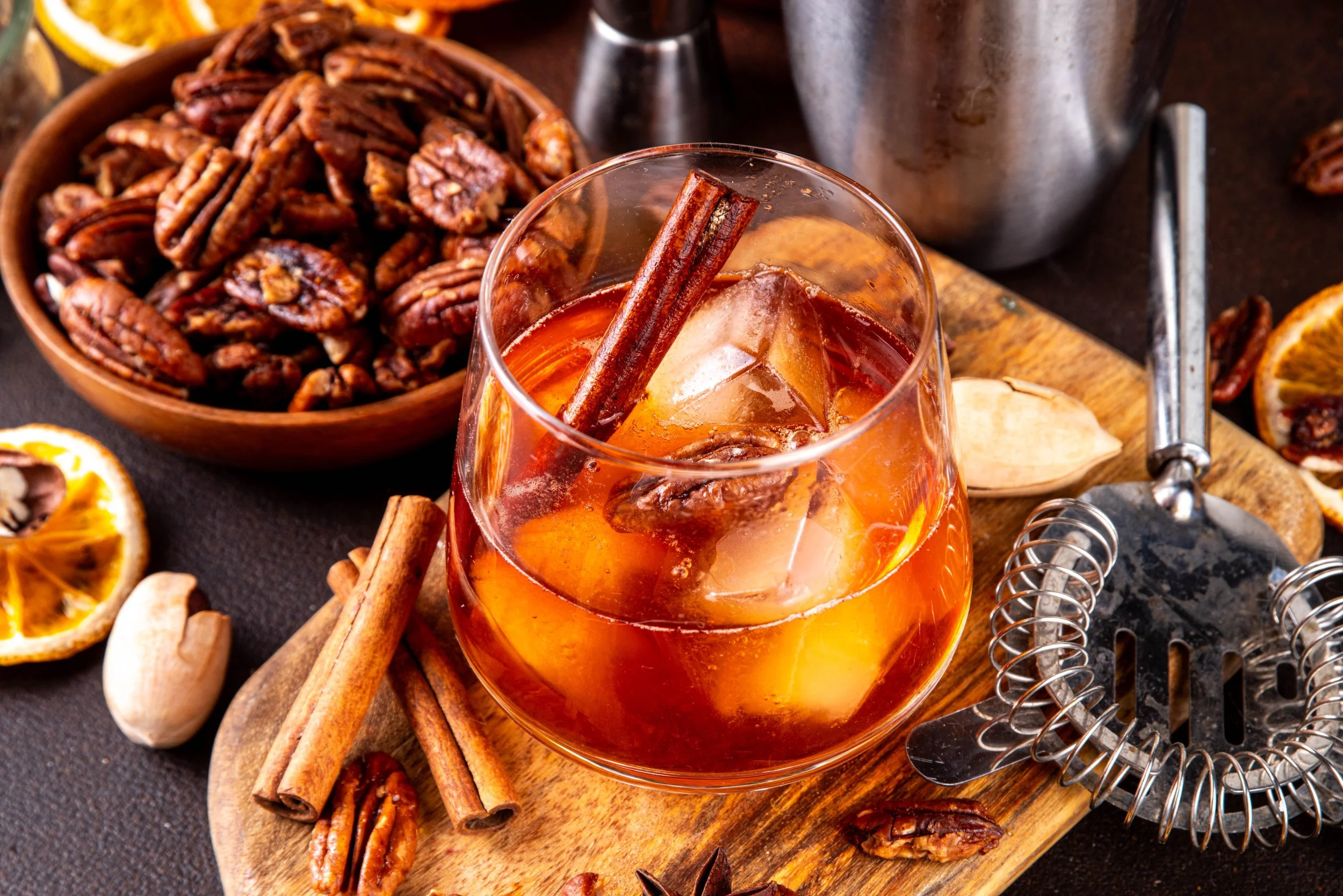 Brown Butter Pecan Old Fashioned