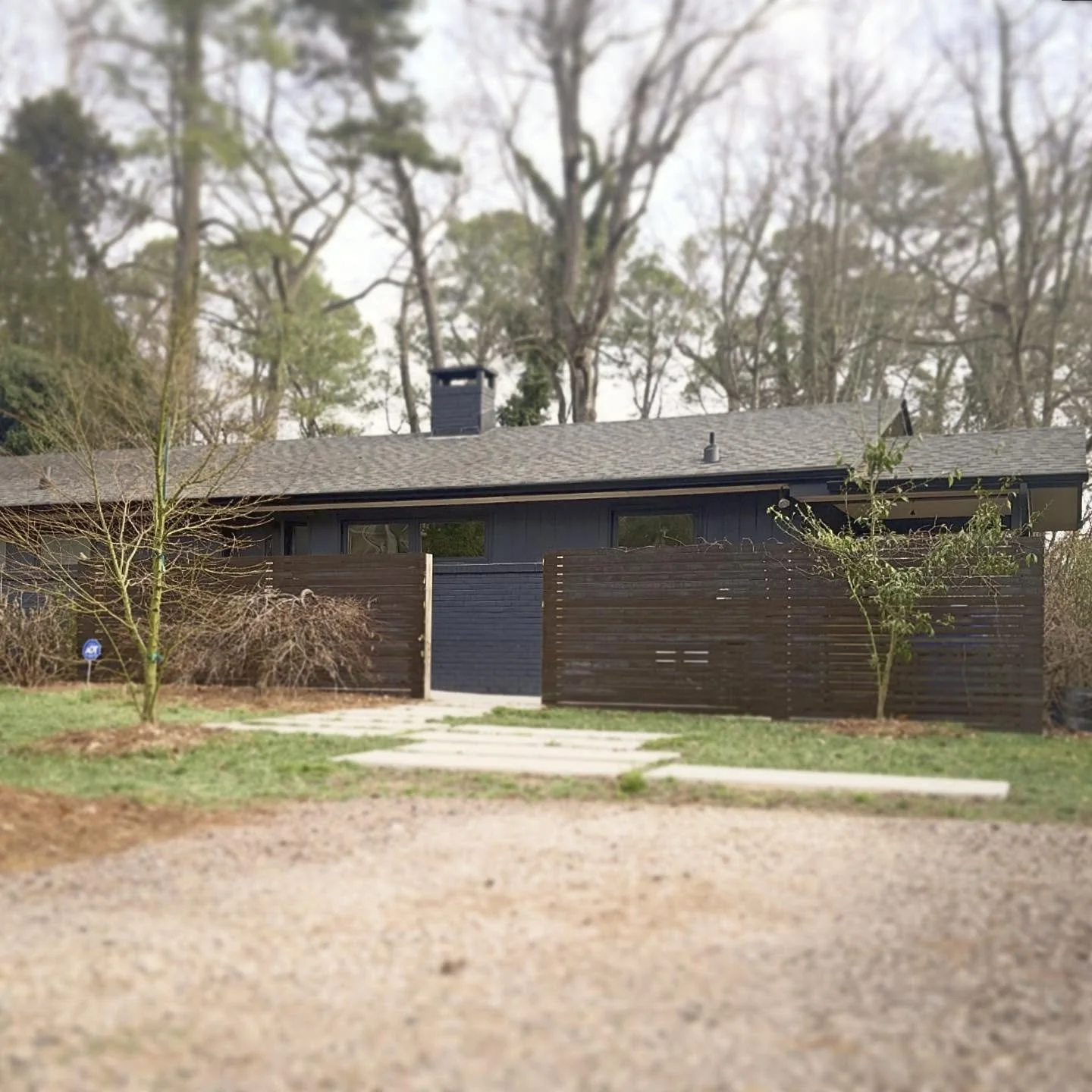 Steel privacy fence. Raleigh, NC