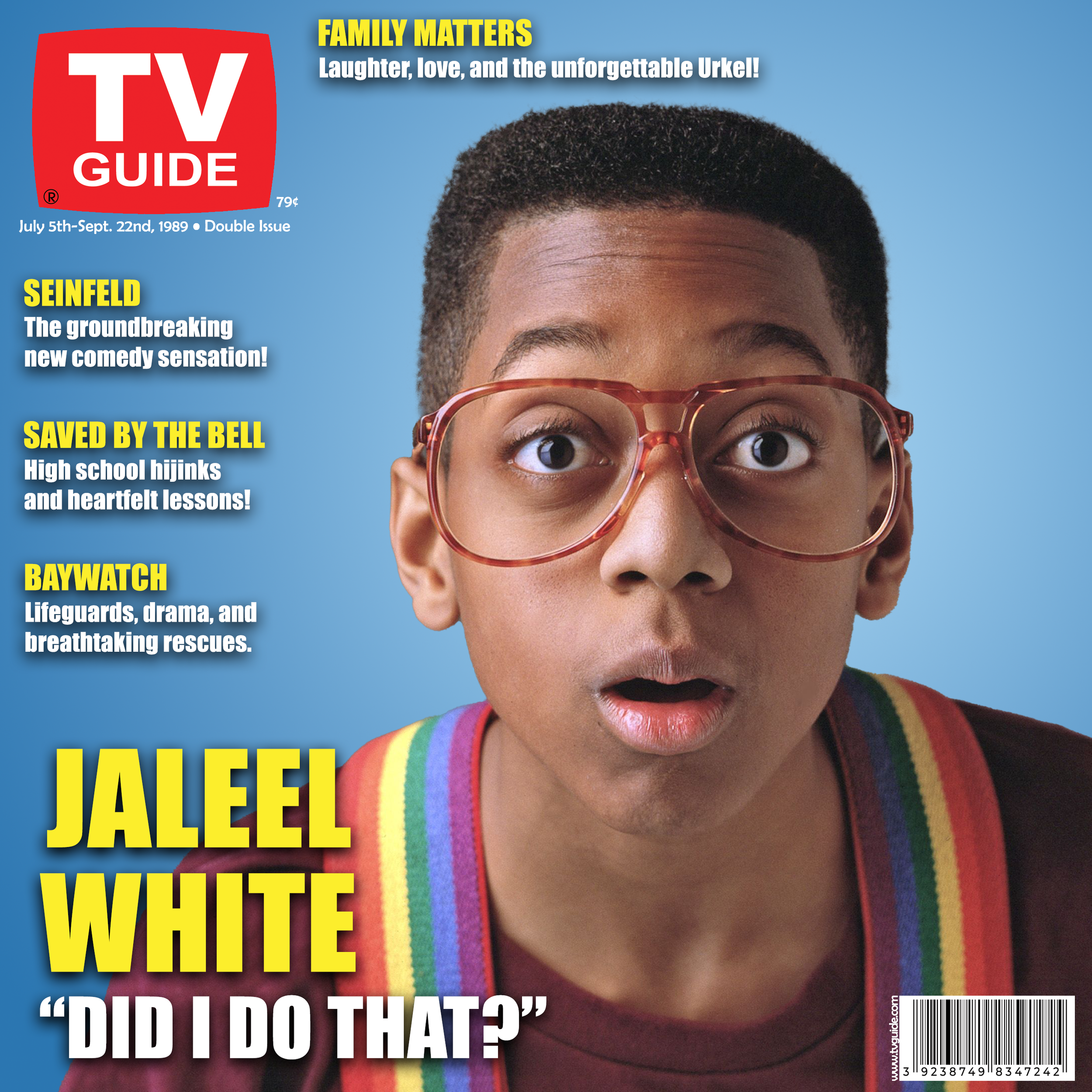 Mock TV Guide Magazine