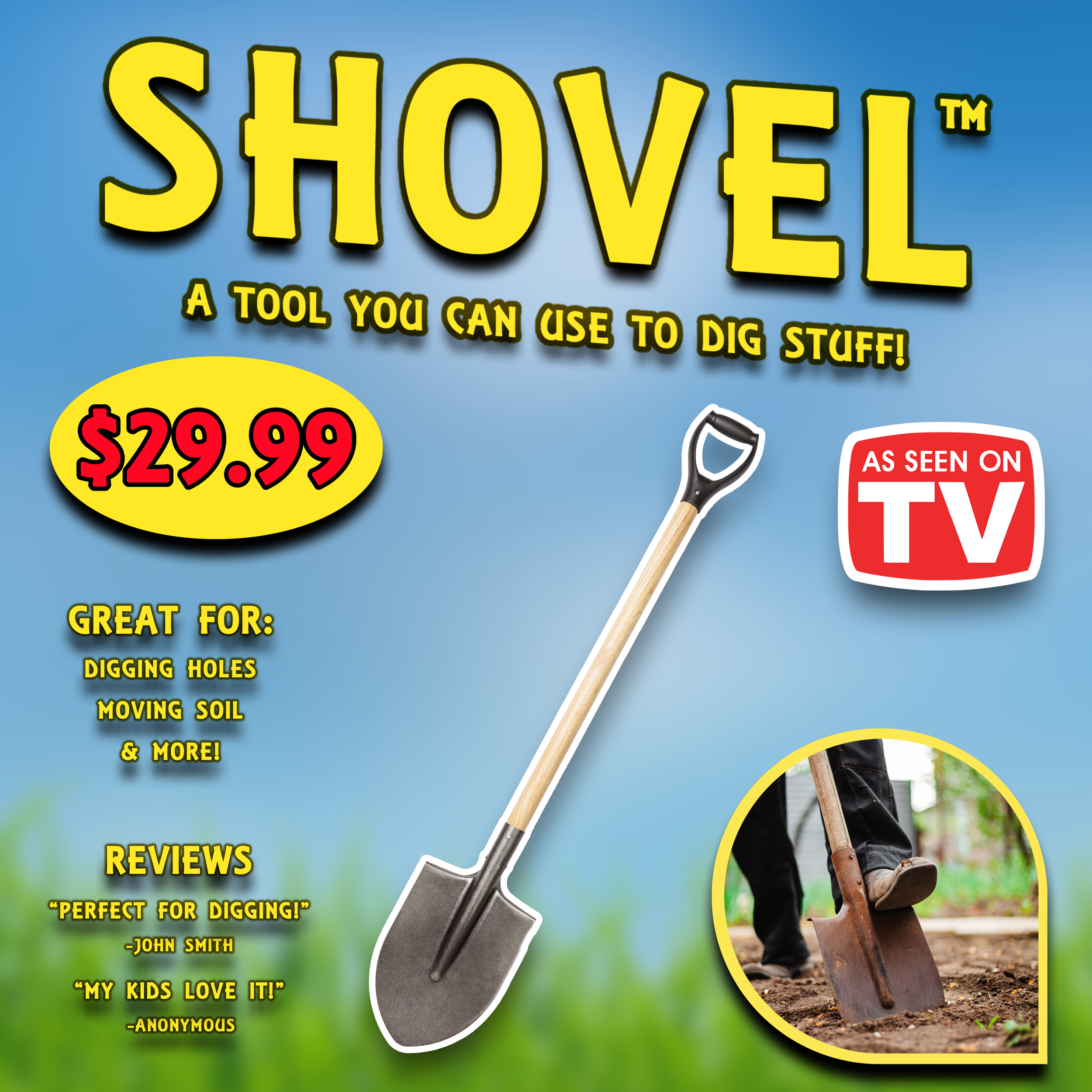 Parody “As Seen on TV” Advertisement