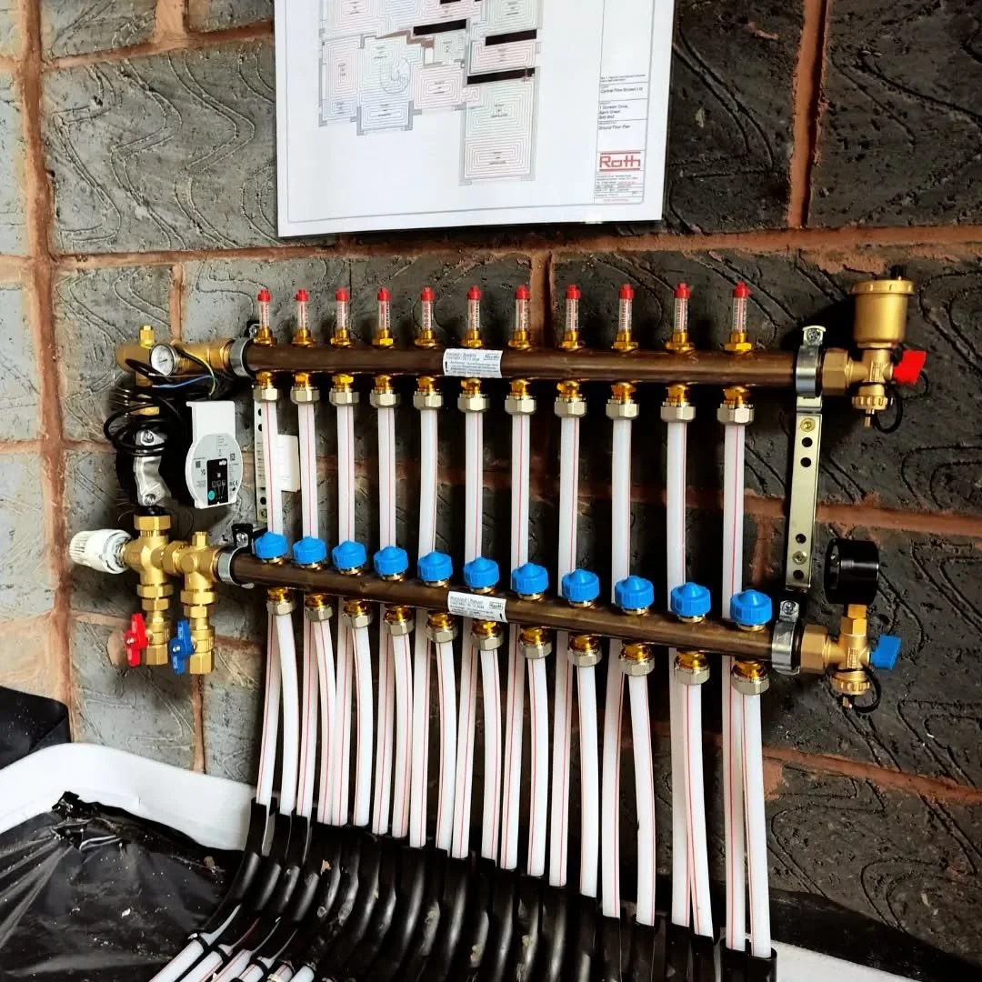 Precision in every loop. 🛠️🔥

High-performance Underfloor Heating isn&rsquo;t just about warmth; it&rsquo;s about engineering efficiency.

1️⃣ Insulation: High-density PIR boards ensuring zero heat loss to the ground.
2️⃣ The Layout: Bespoke CAD-de