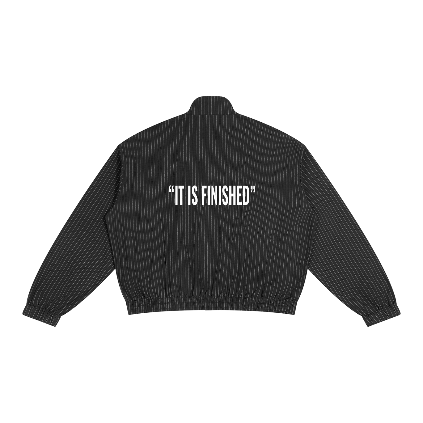 Unisex Striped Full-Zip Track Jacket