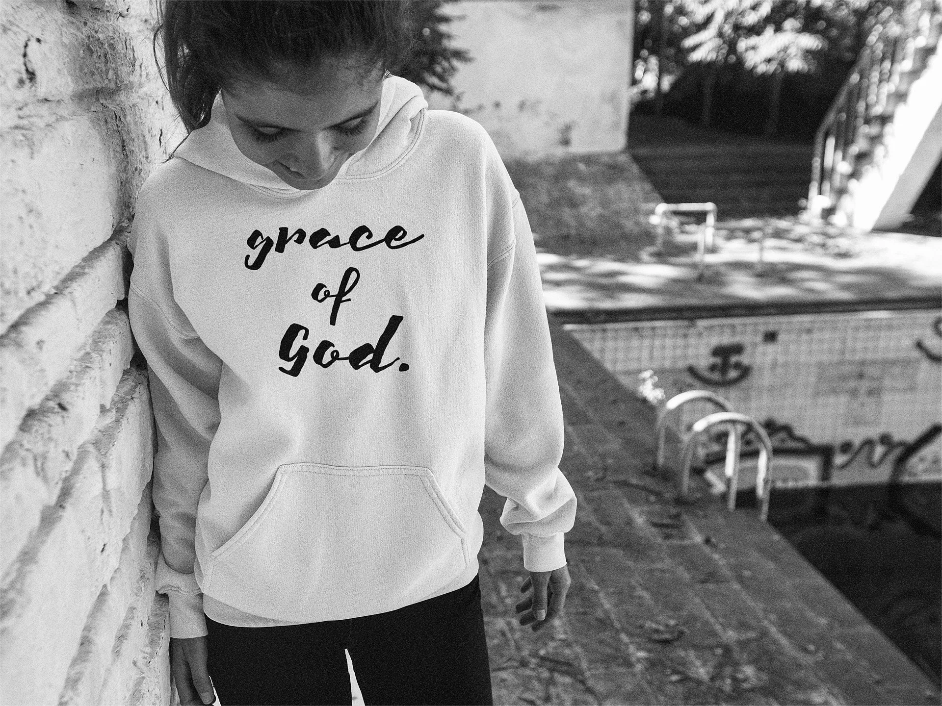 CREWNECK SWEATSHIRT WITH TEXT