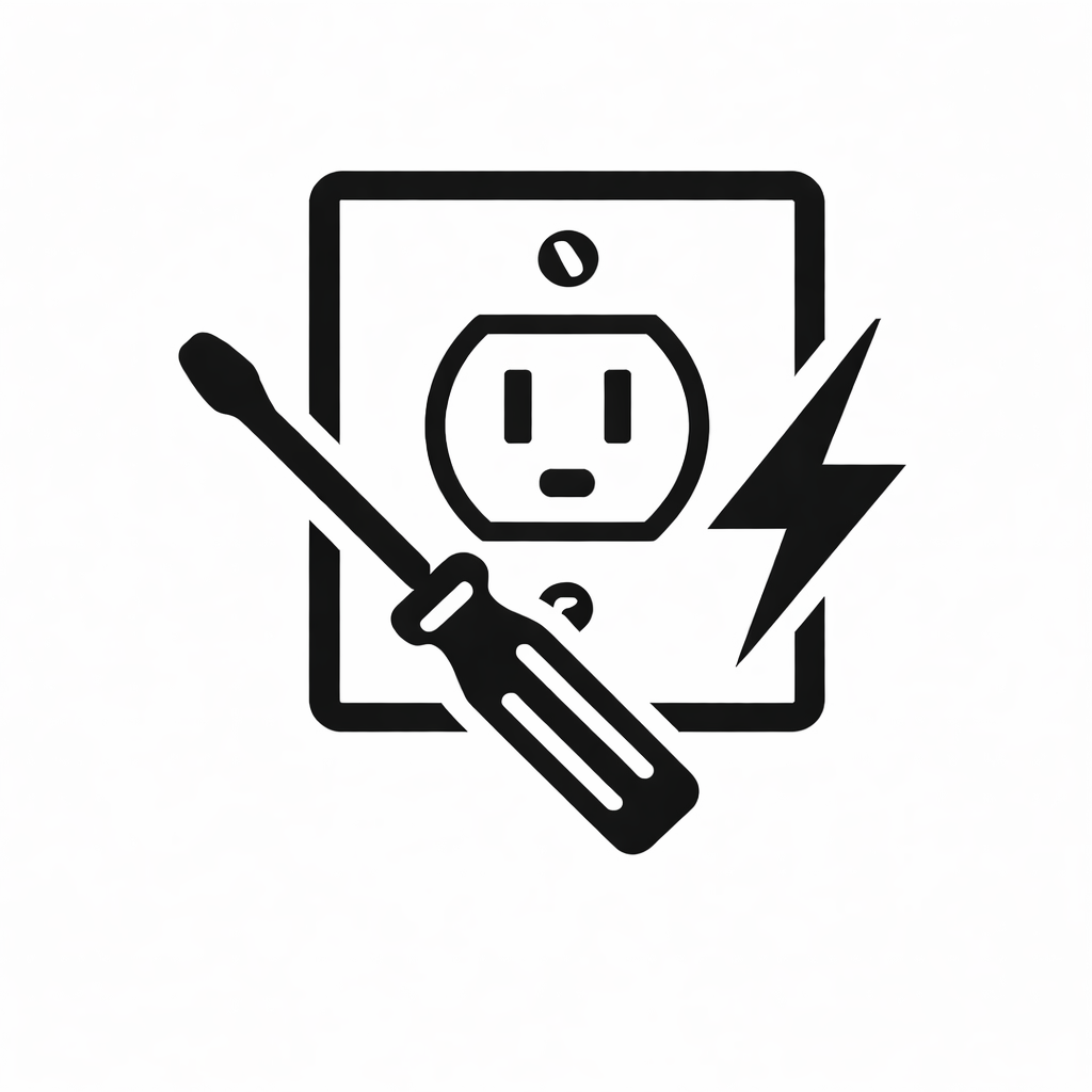 Icon representing electrical repair and troubleshooting services offered by a NEPA electrical contractor.