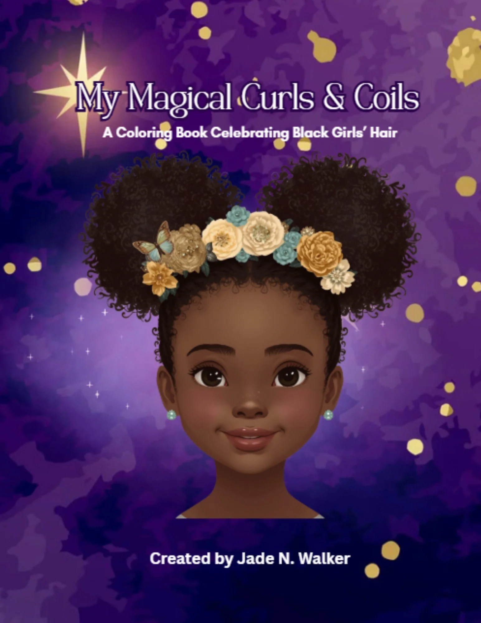 My Magic Curls & Coils Coloring Book