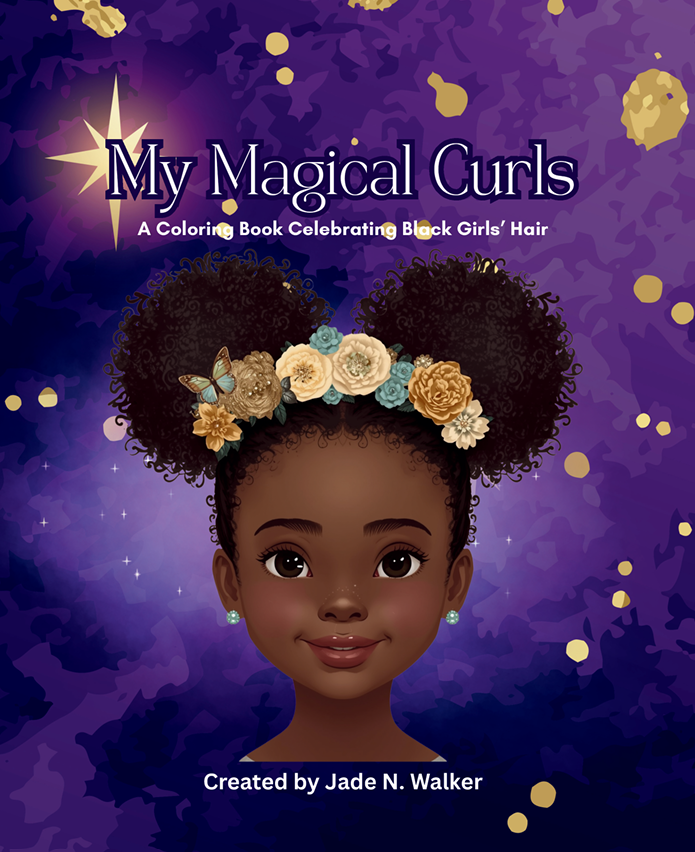 My Magic Curls Coloring Book