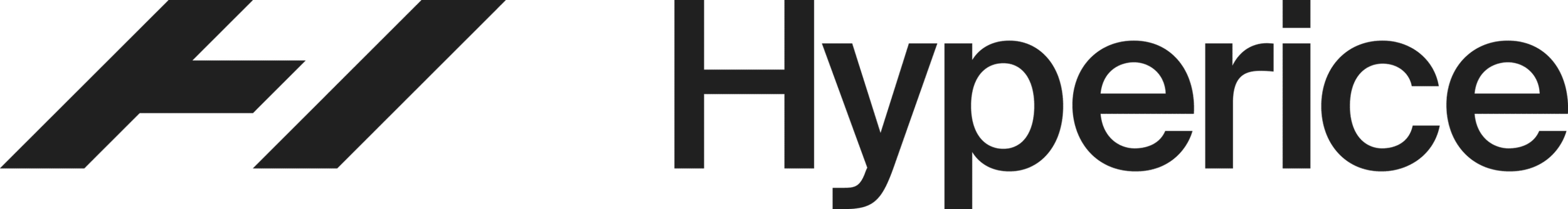 Hyperice logo in black with stylized H and the word Hyperice