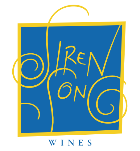 logo for siren song wine loft located in downtown eagle idaho at the hemingway 