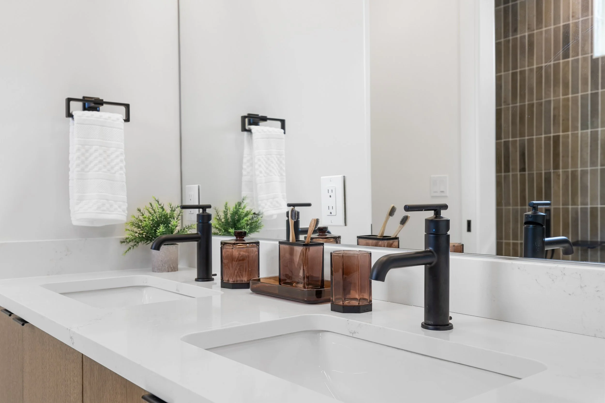 Interior finishes at The Hemingway residence.