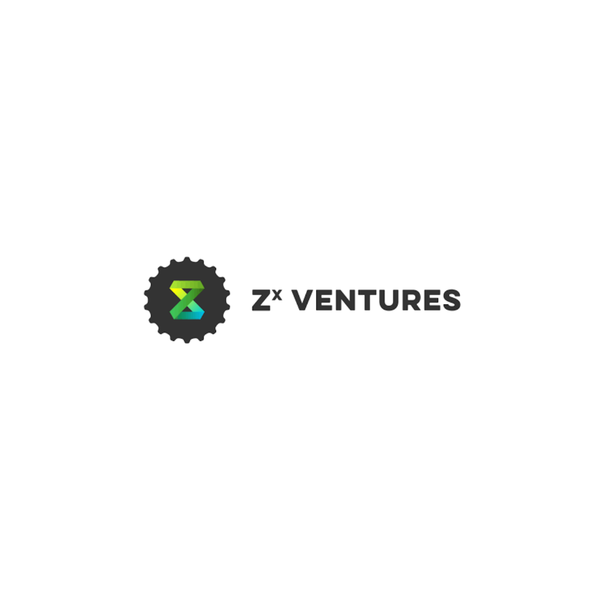Logo with Gear icon and text 'Z^ VENTURES'.