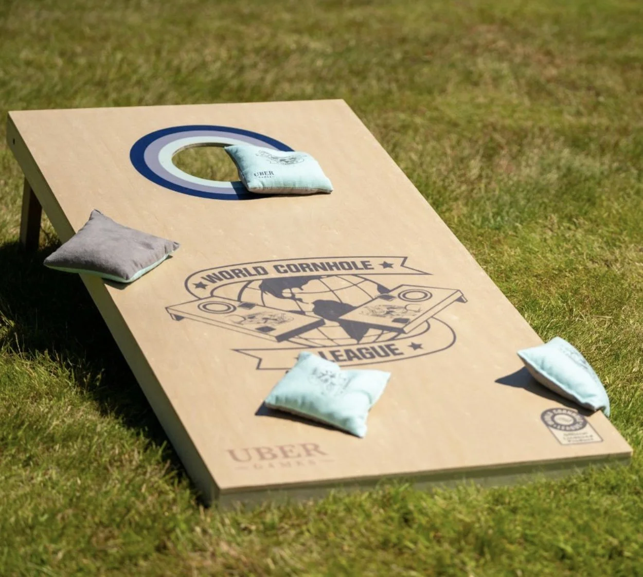 We have a range of wooden garden games. These include; Cornhole, Giant Jenga, Quoits, Croquet, Mega Connect Four and Boules