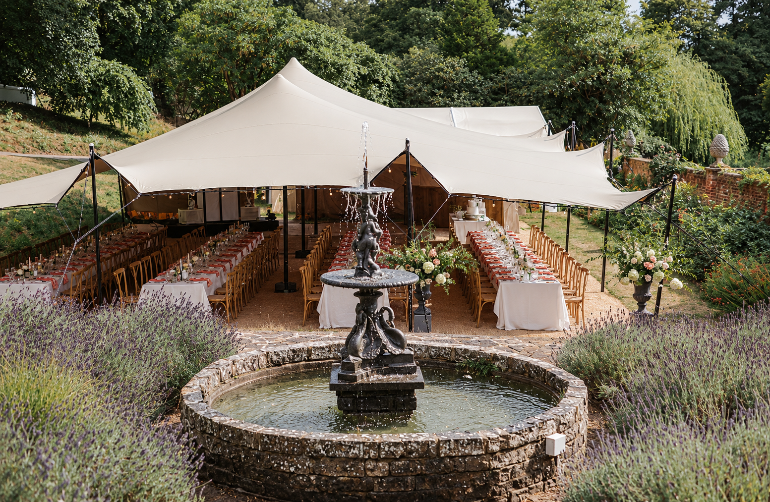Garden Reception Fountain and Marquee.png