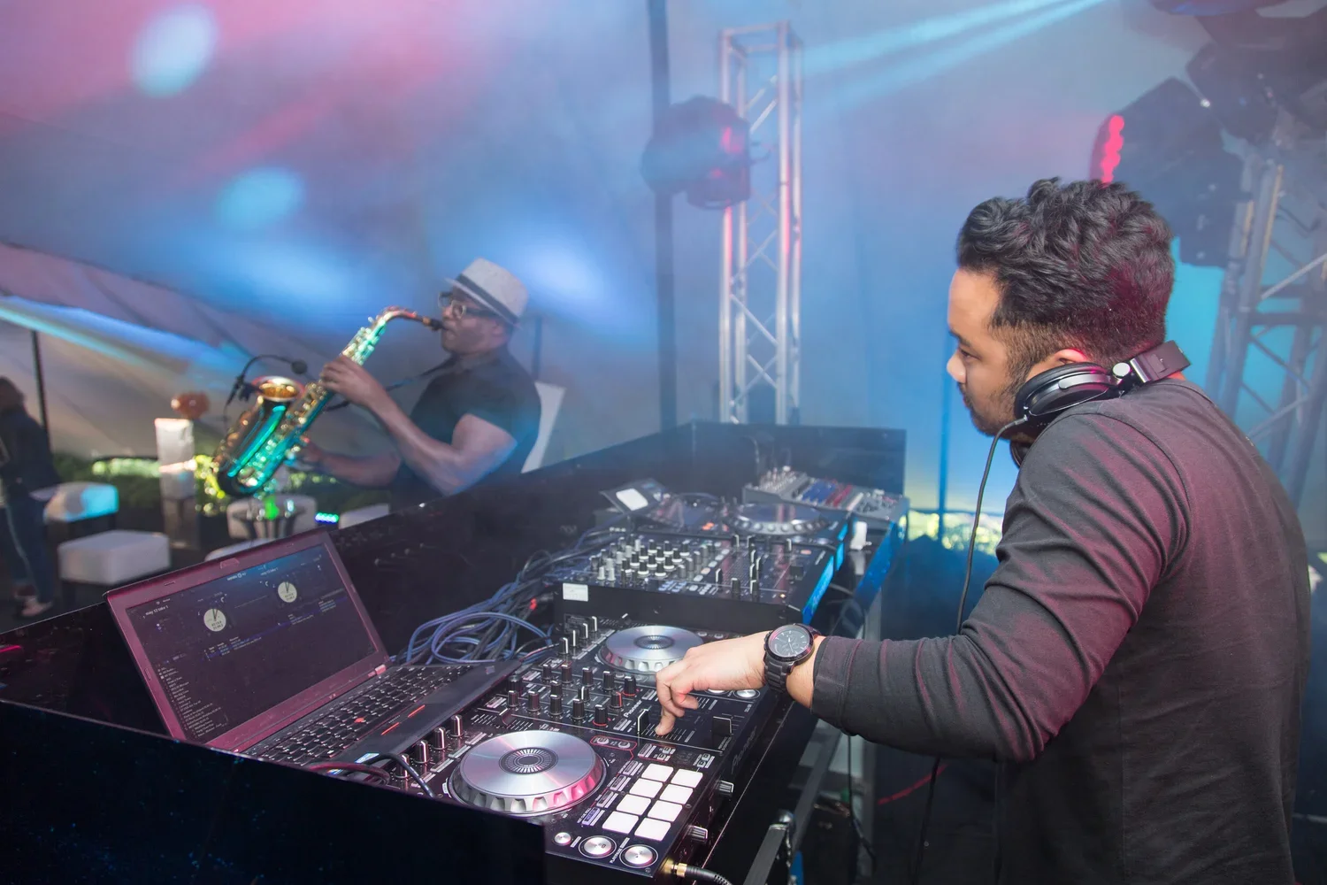 Our sound systems (made by RCF in Italy) are one of the best systems in the world. You can simply ‘bluetooth’ your preferred music device to it, or we can set up a more complex system for an 8 piece band…..it’s up to you. But it’s going to get loud!