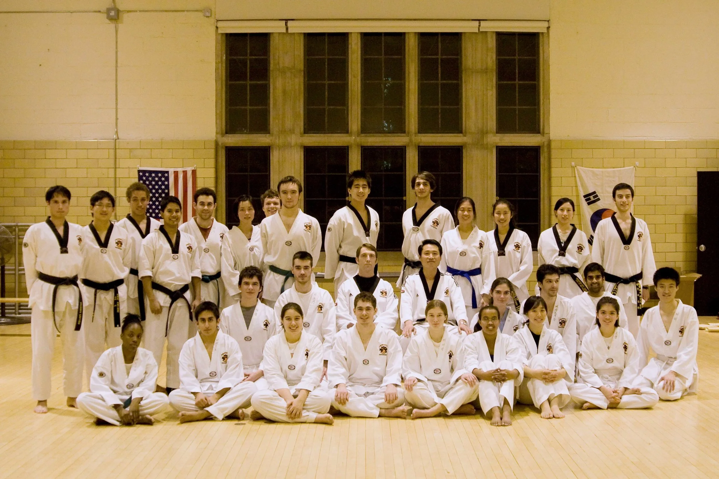 Princeton Taekwondo Team Photo