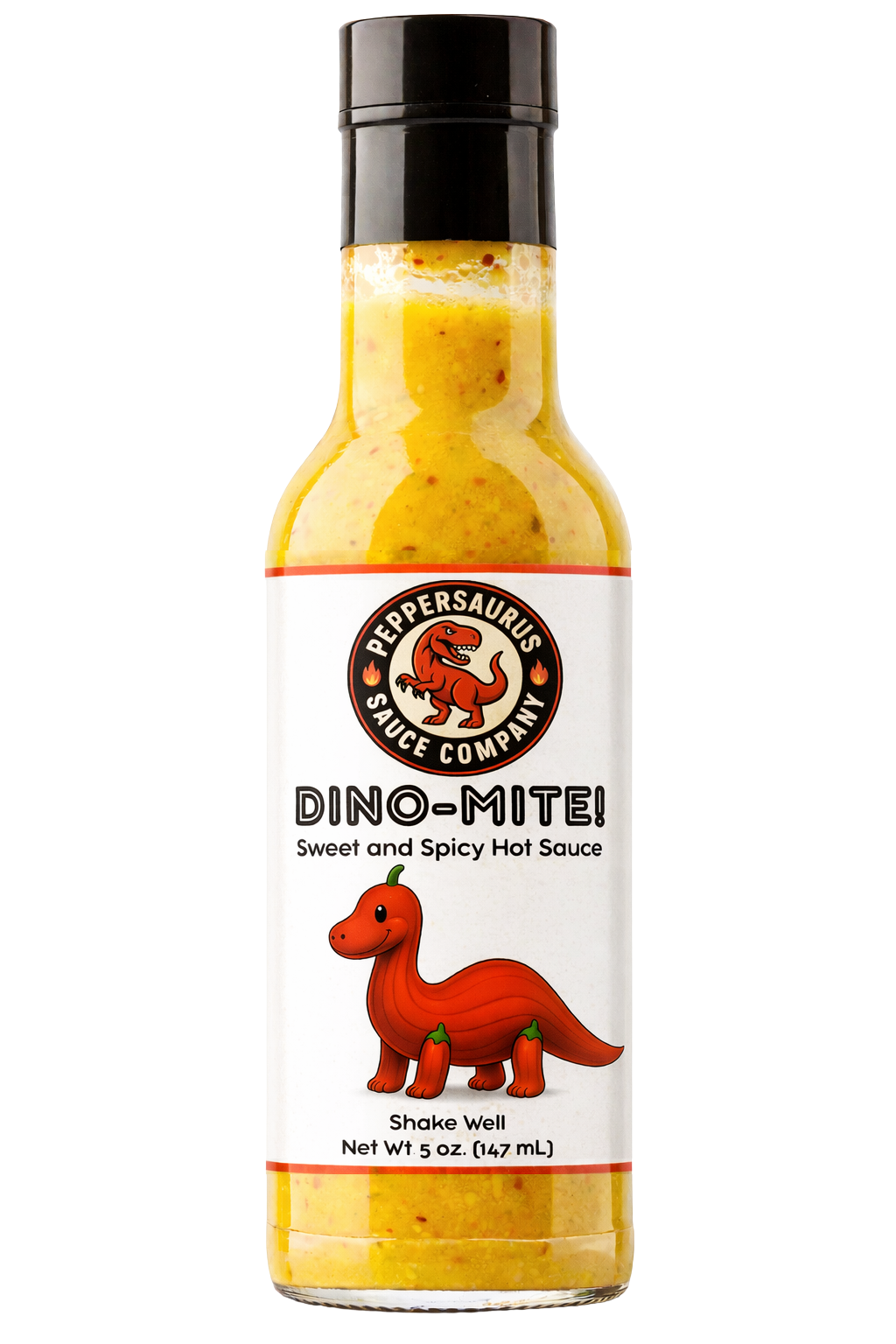 Dino-Mite Mango Scotch Bonnet Hot Sauce