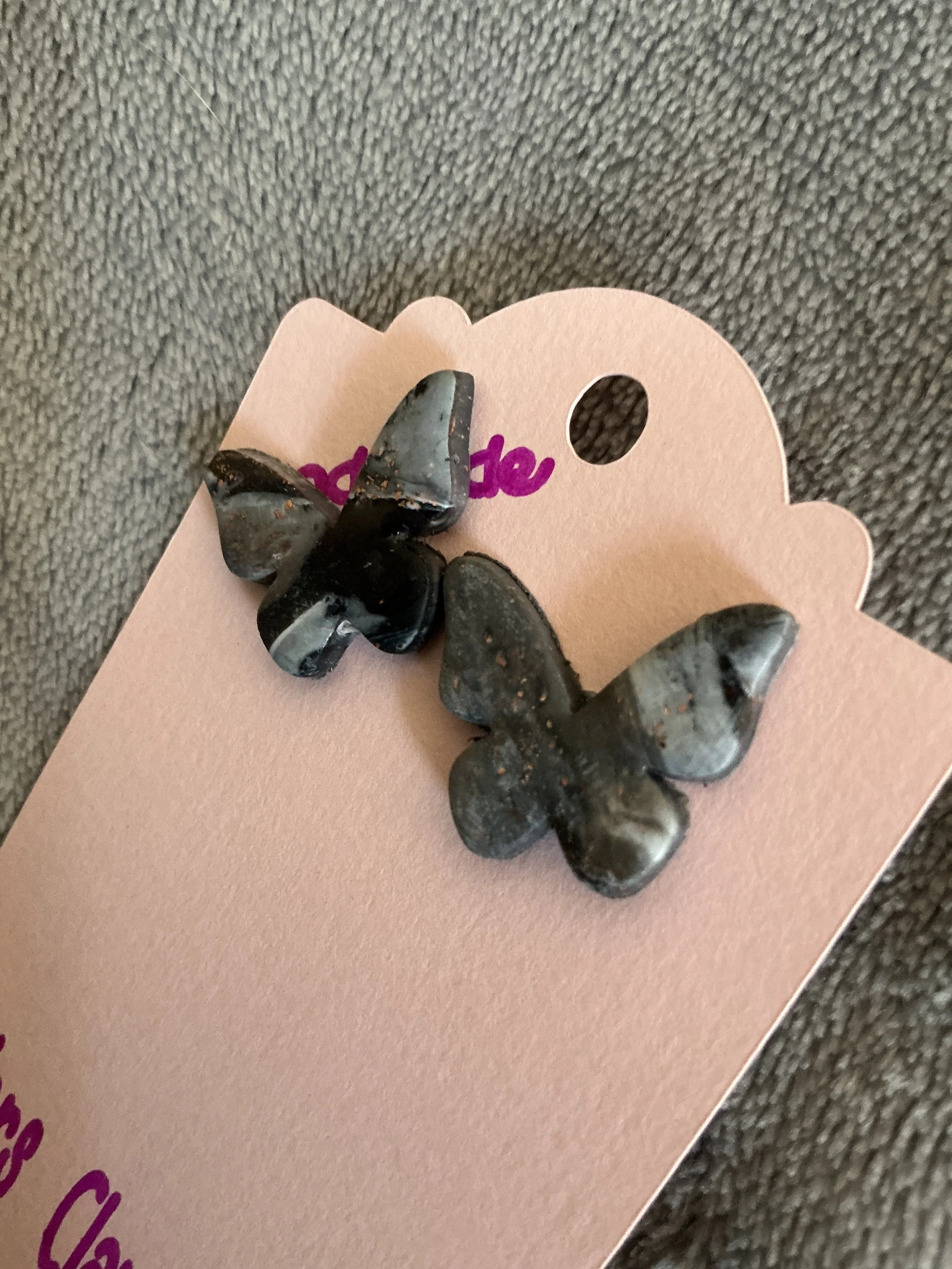 Slate blue butterflies