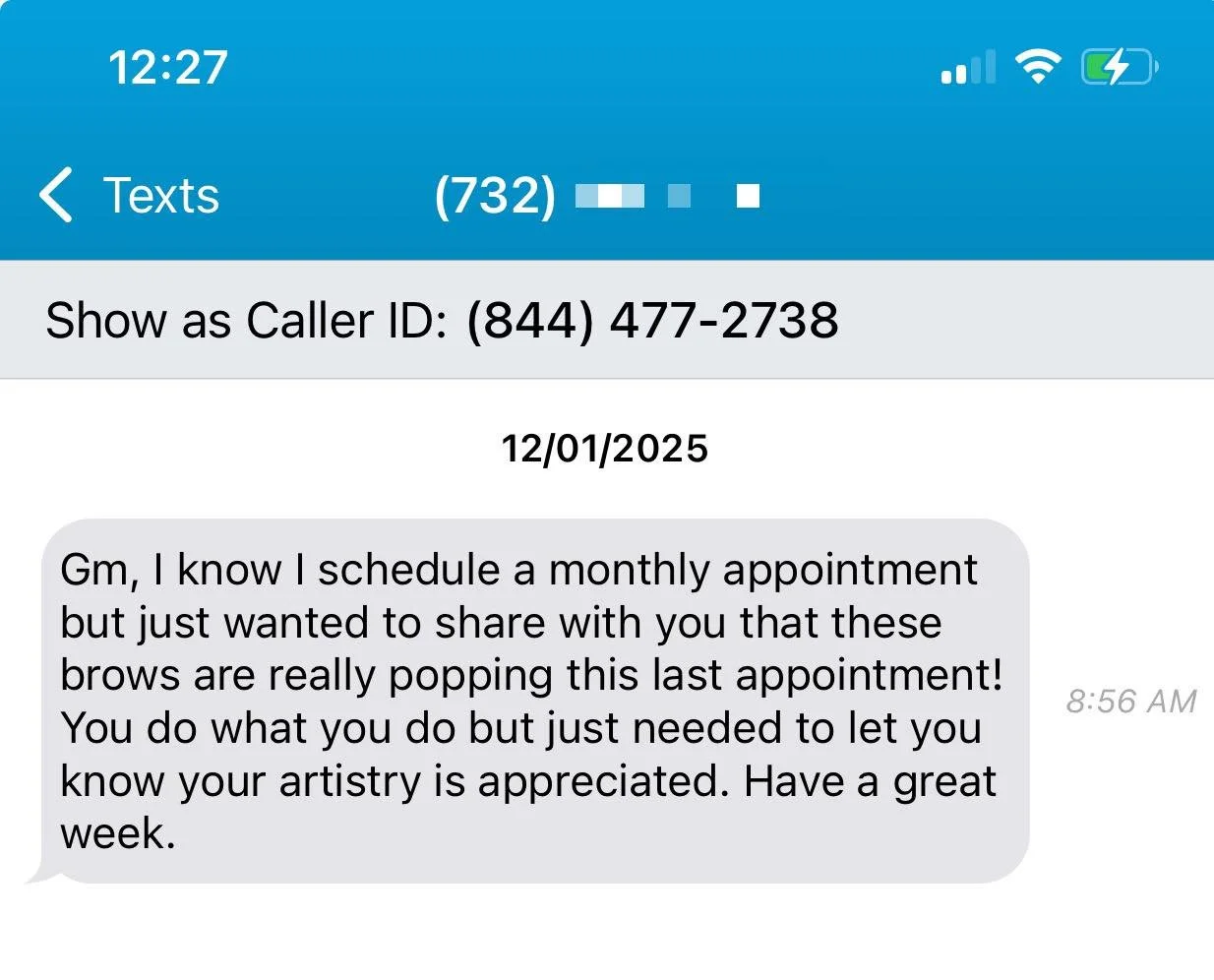 I really am blessed with amazing clients. 
🙏🏾🙏🏾🙏🏾

#BlessUp
#WordsofAffirmation