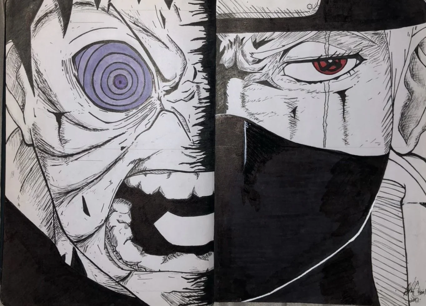 Kakashi and Obito