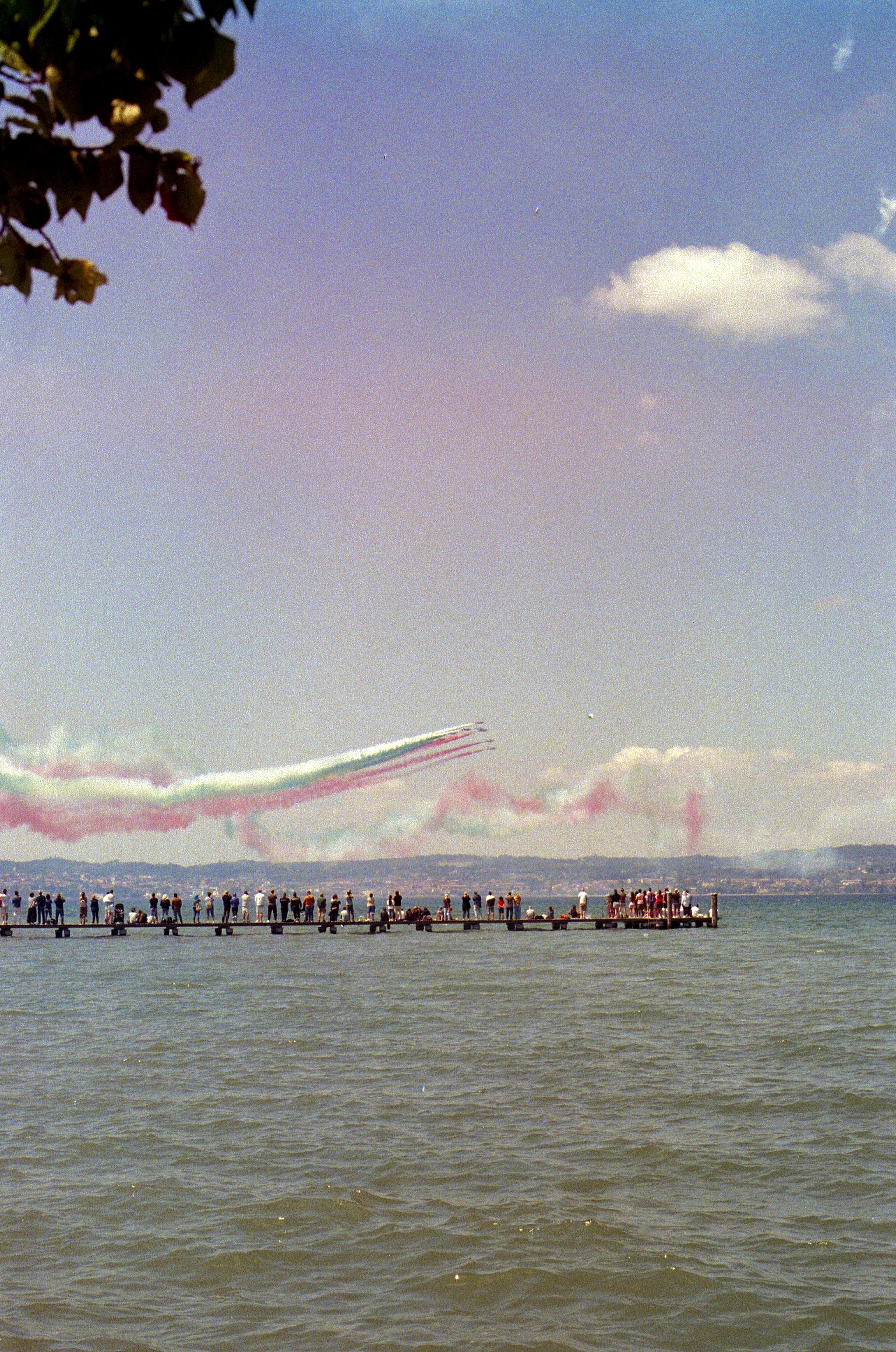 Frecce Tricolori, Lake Garda.