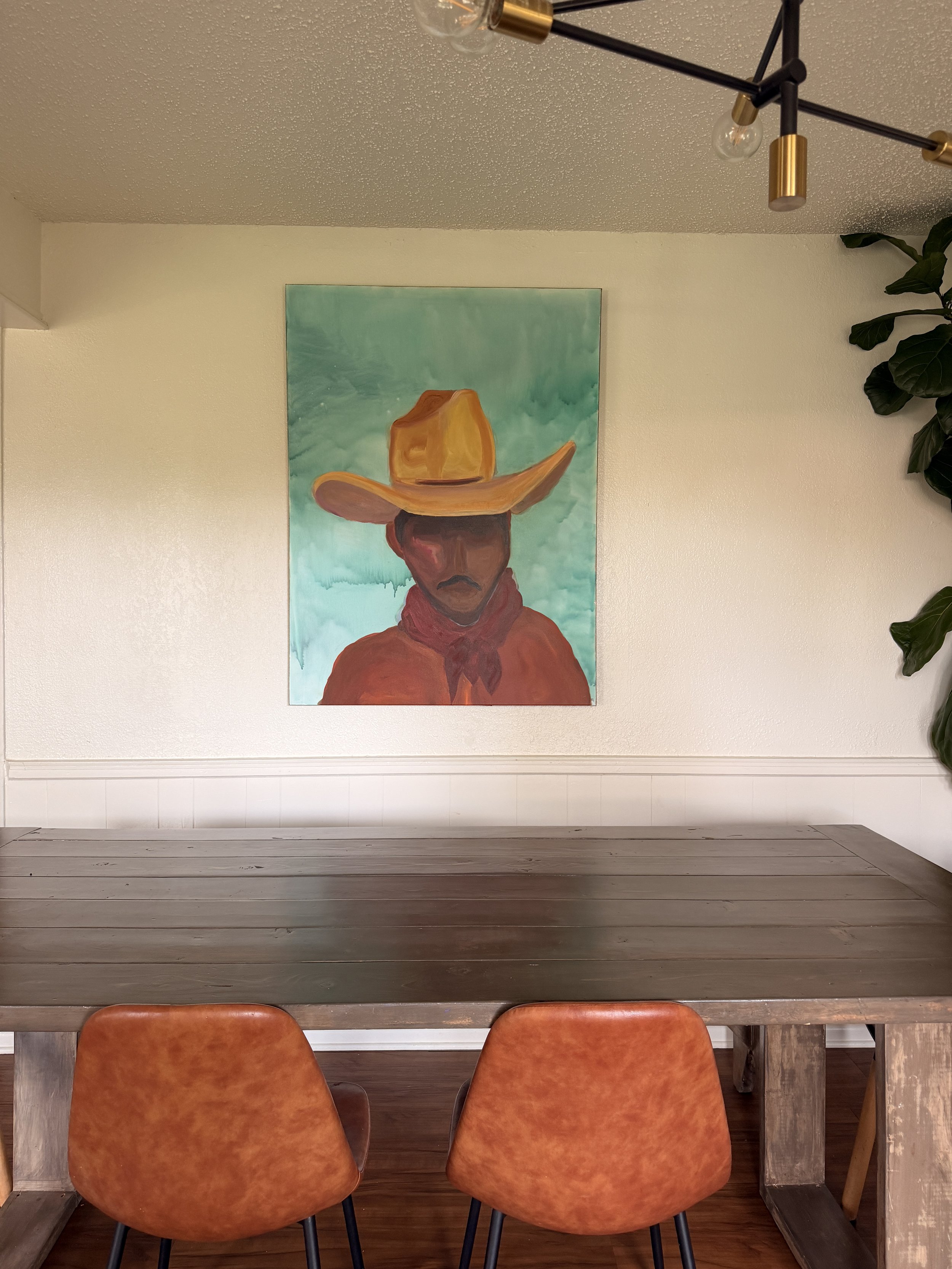 Custom art piece