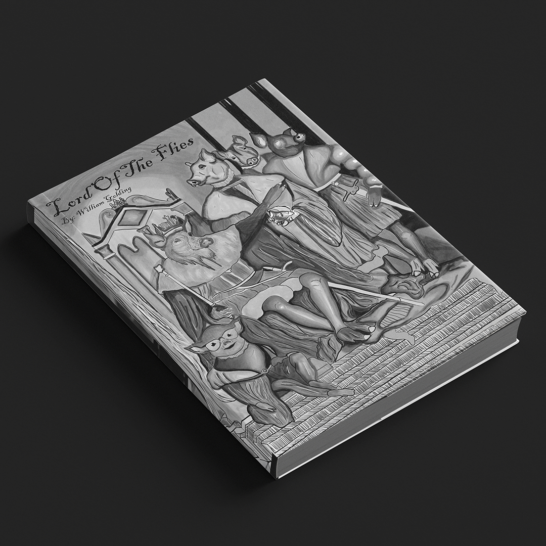 Lord Of The Flies Book Cover | Illustration