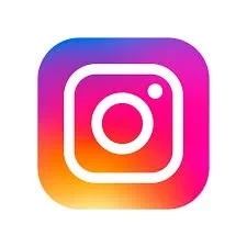 Instagram logo with a multicolor gradient background and white camera icon