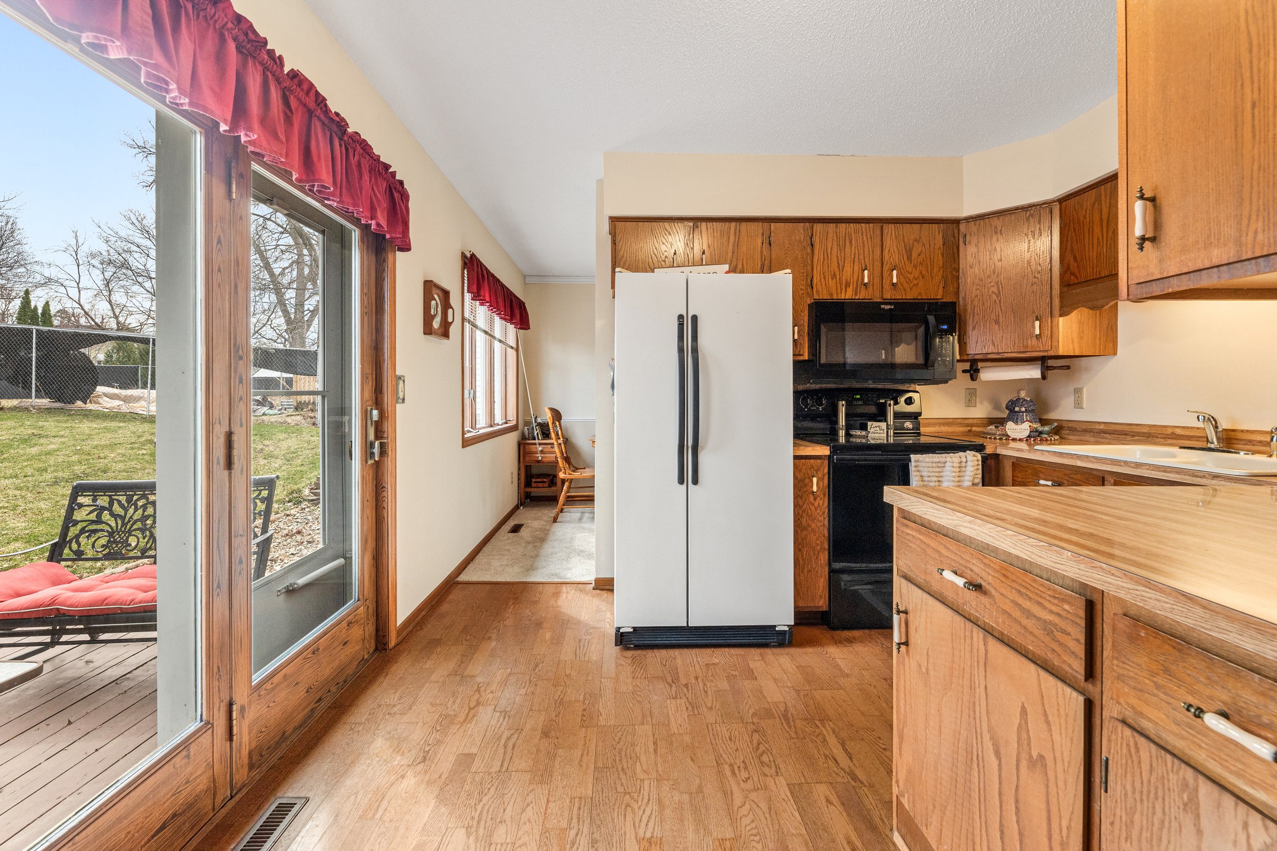Kitchen in a ready to buy home.