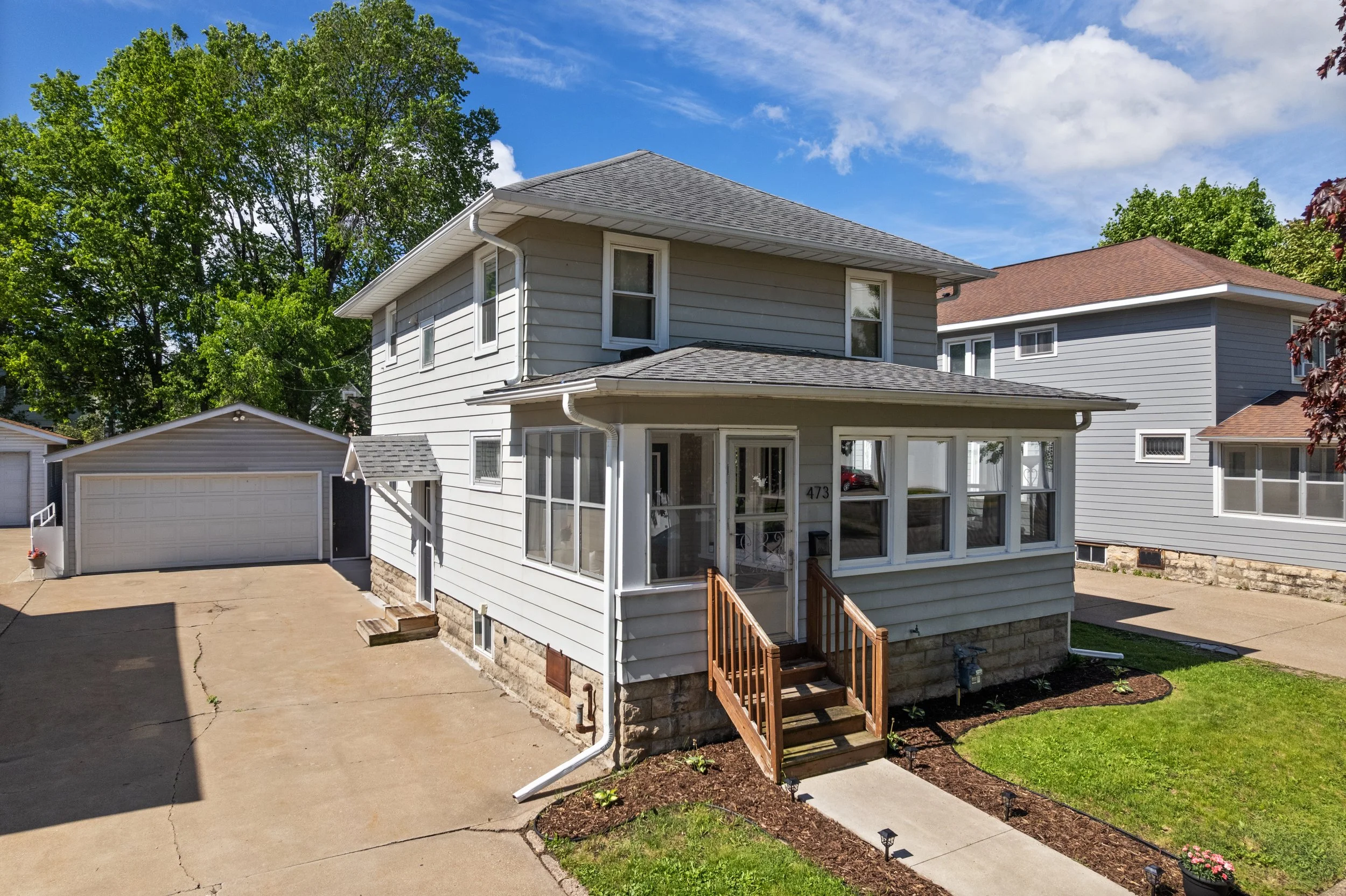 Picture of house set to be bought. Buy a home with AMG Homes today.