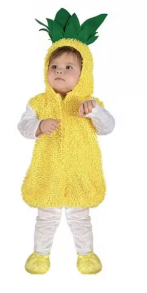 Αποκριάτικη Στολή Ανανάς μπεμπέ