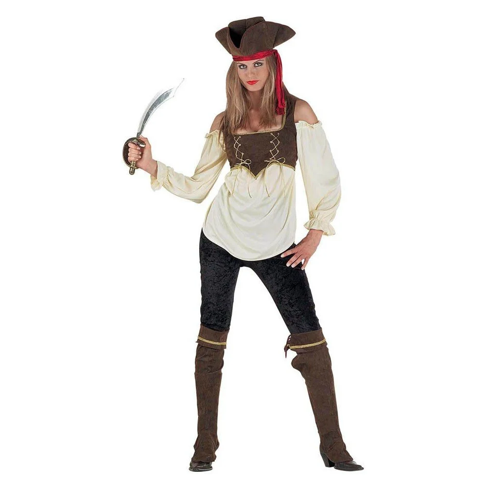 Αποκριάτικη Στολή Πειρατίνα με παντελόνι