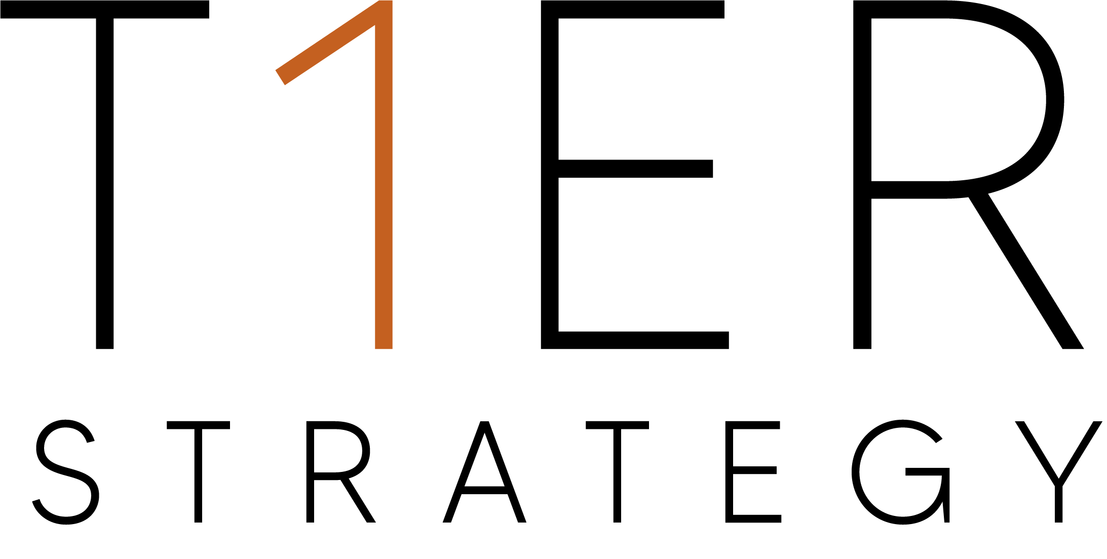 Black number '1' with brown and orange autumn leaves on top.