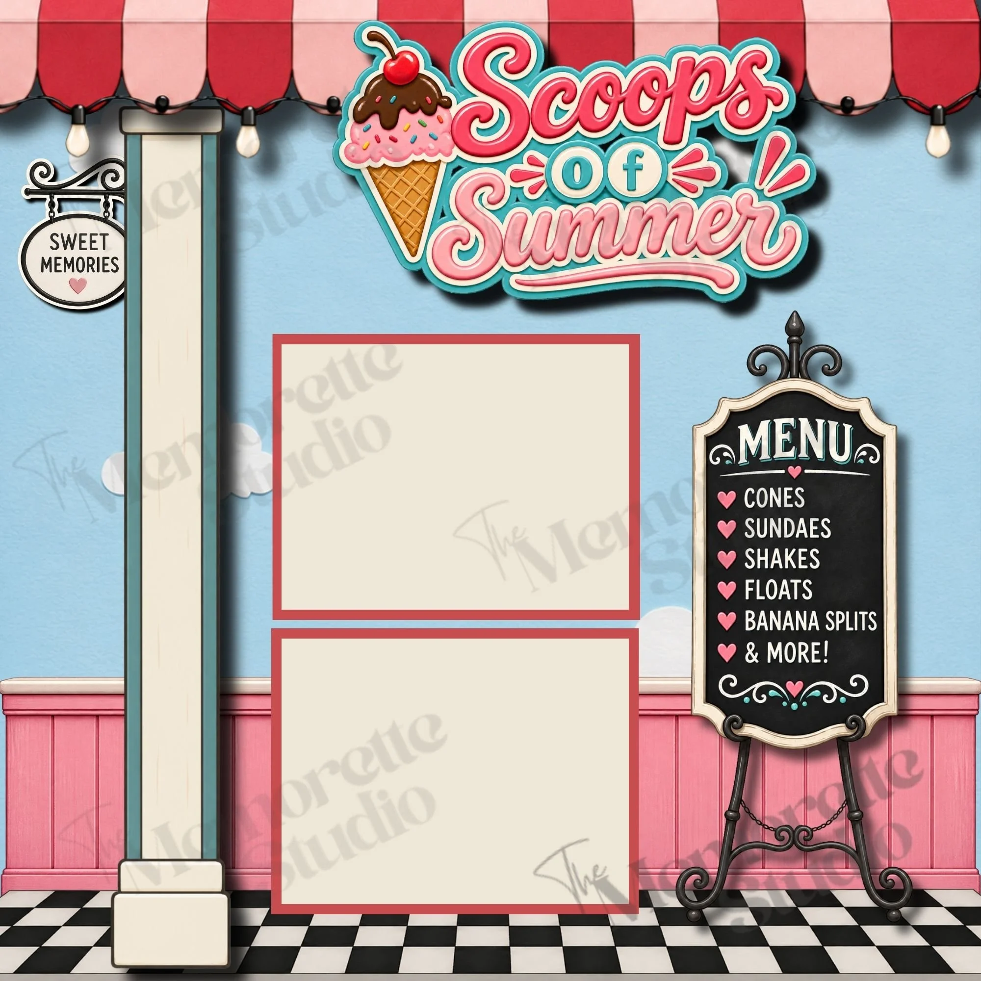 Scoops of Summer Page Kit