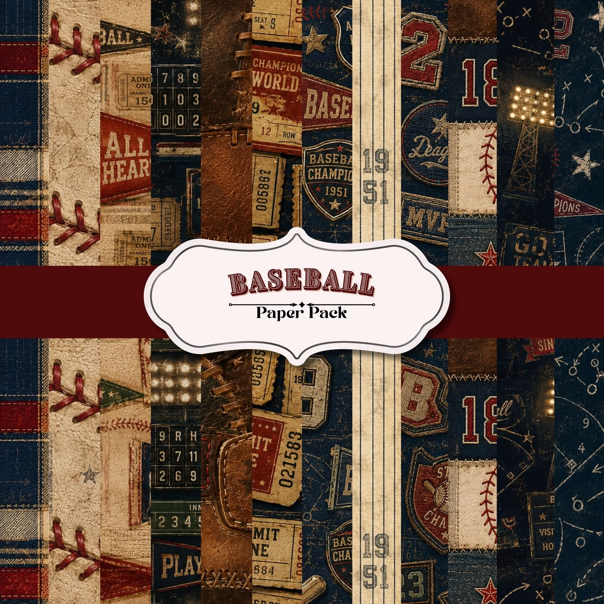 Baseball Paper Pack