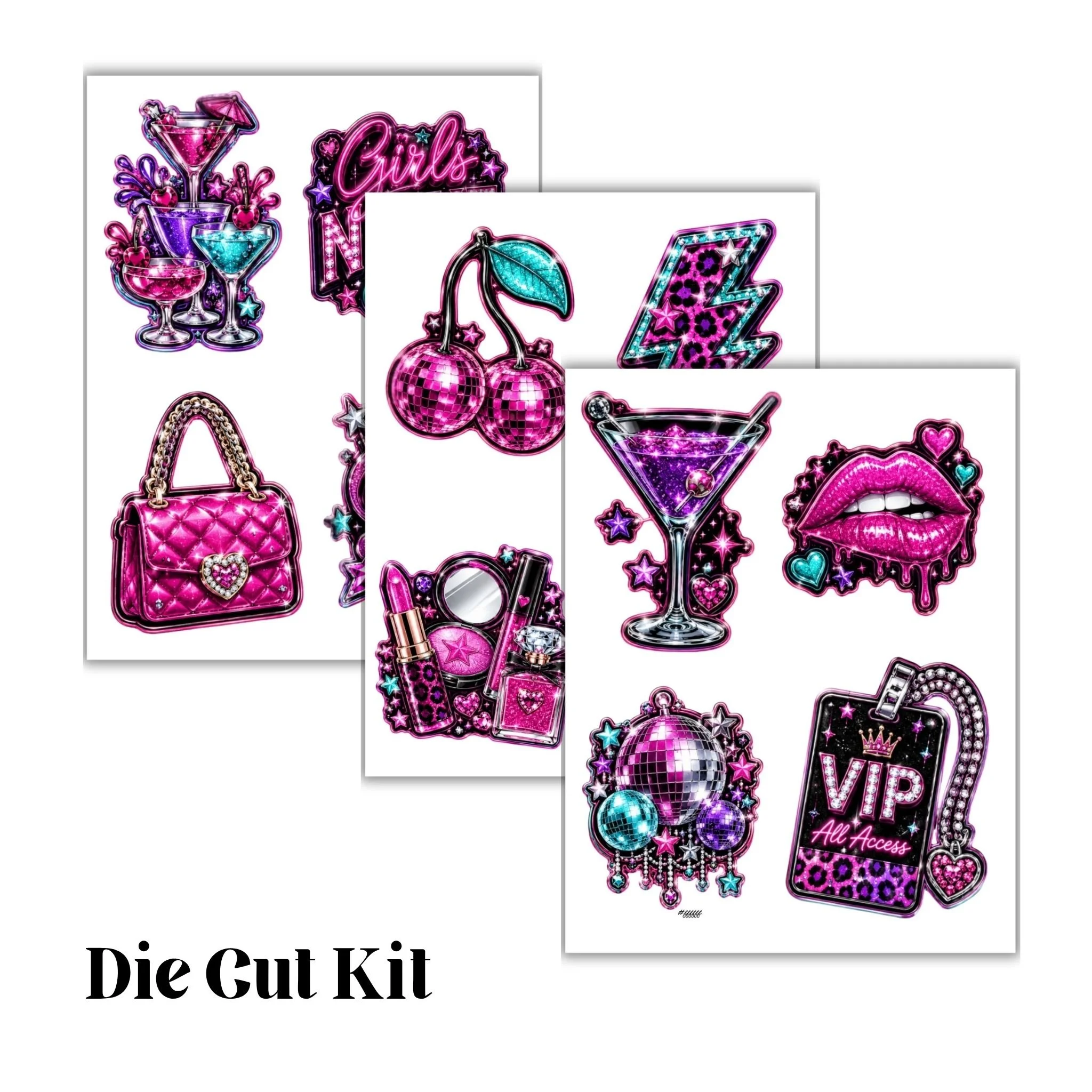 Girl's Night Out Die Cut Pack