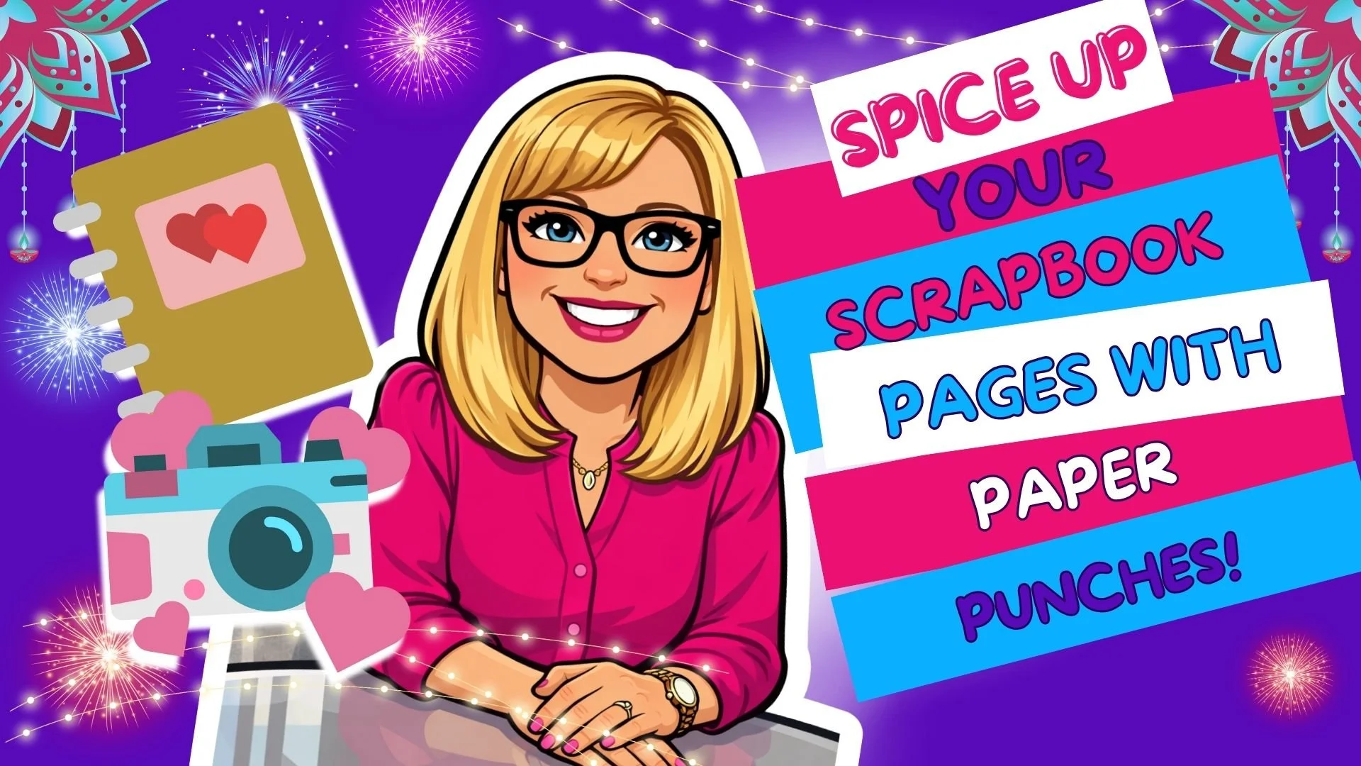 Spice Up Your Scrapbook Pages with Paper Punches
